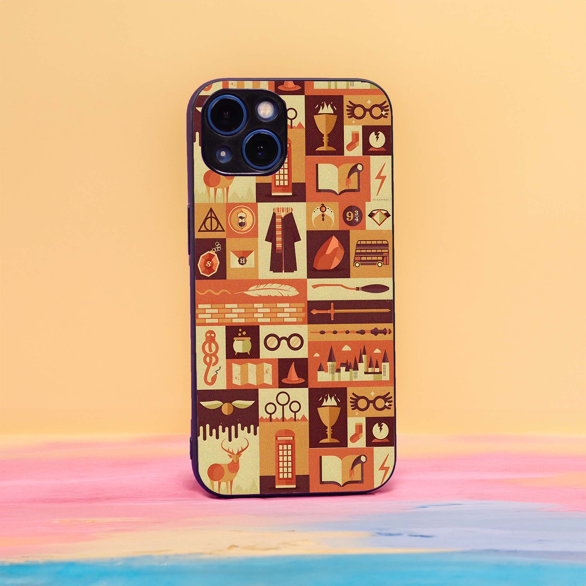 Harry Potter Rustic Pattern Sleek Hybrid Case