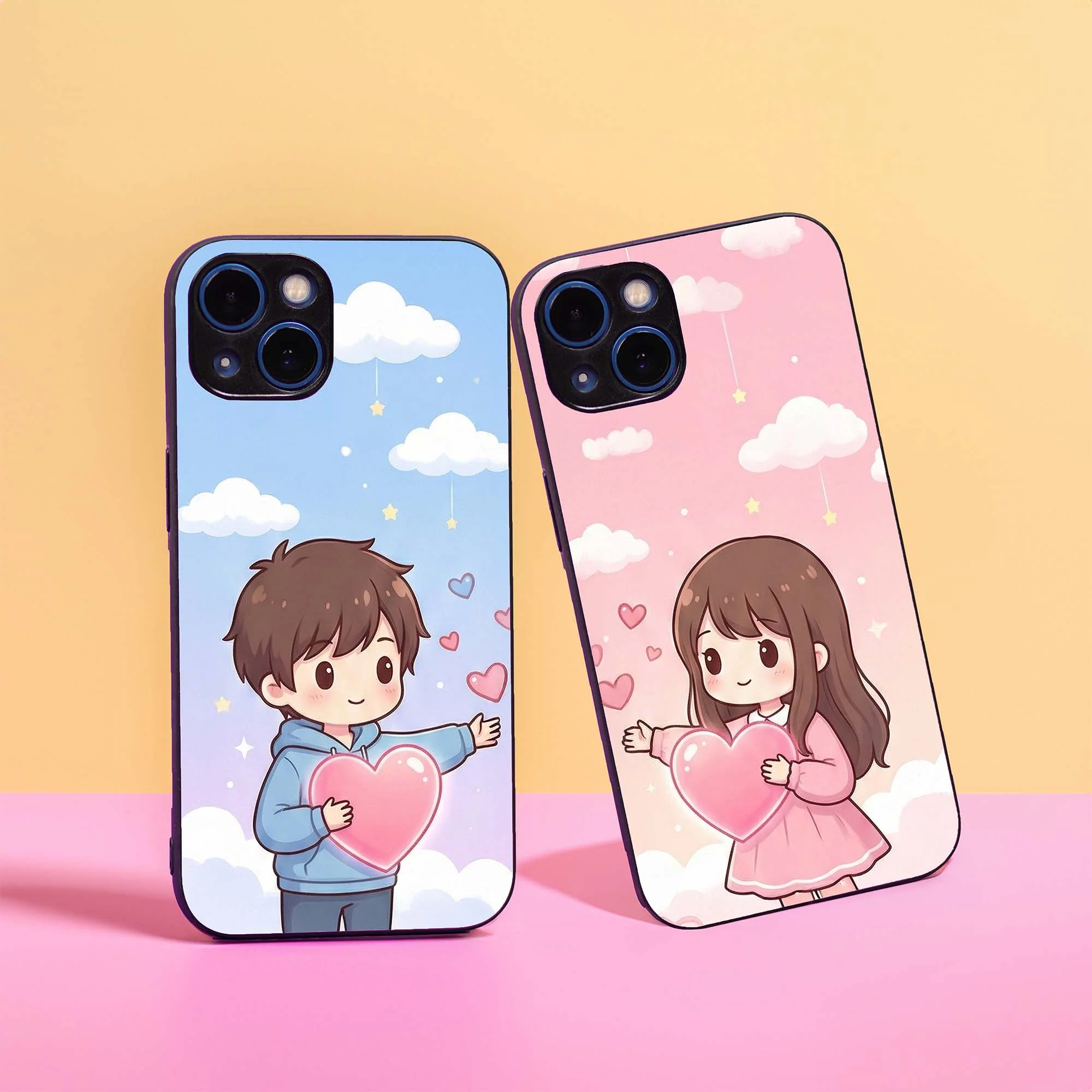 Have My Heart Couple Glass Case