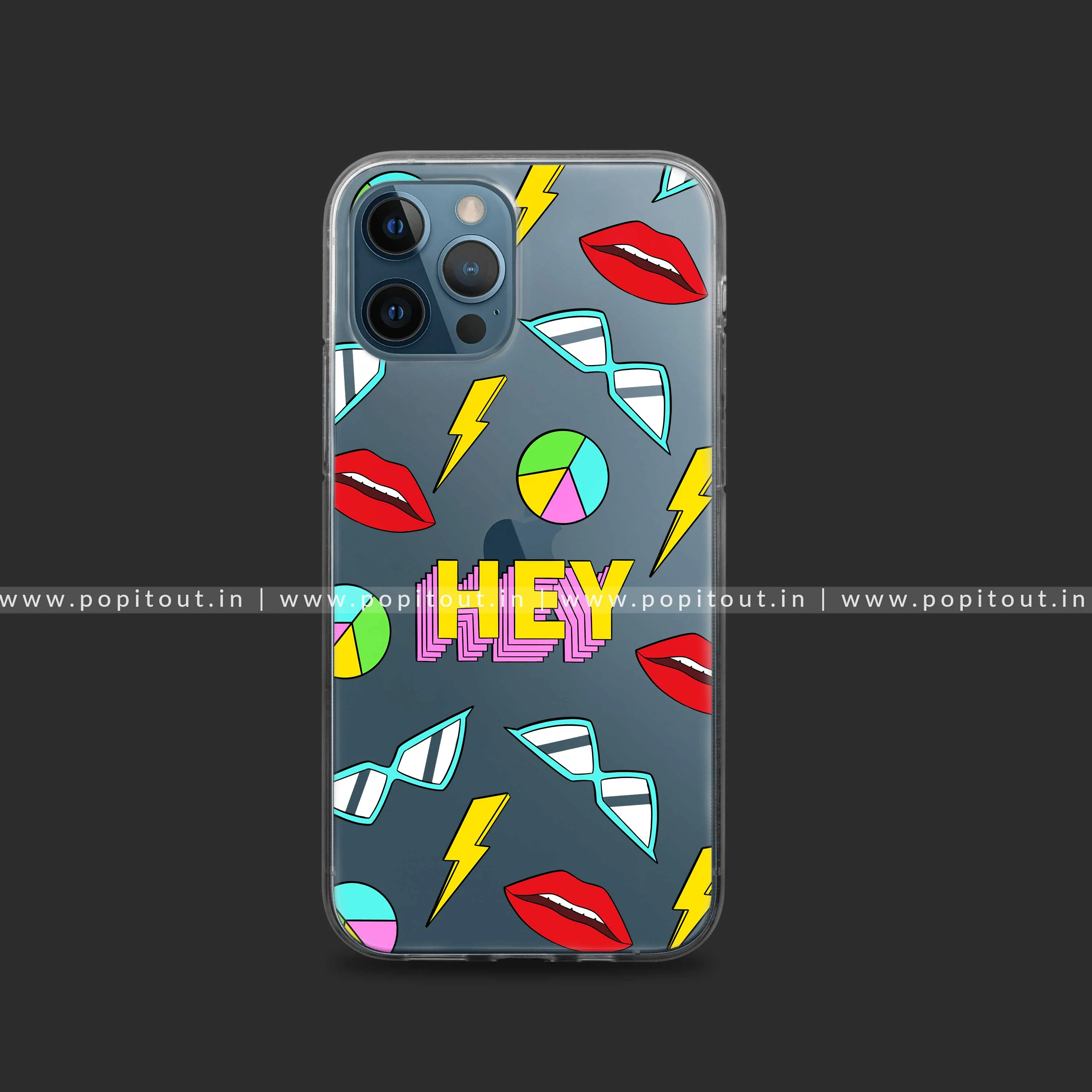 Hey Silicon Clear Case