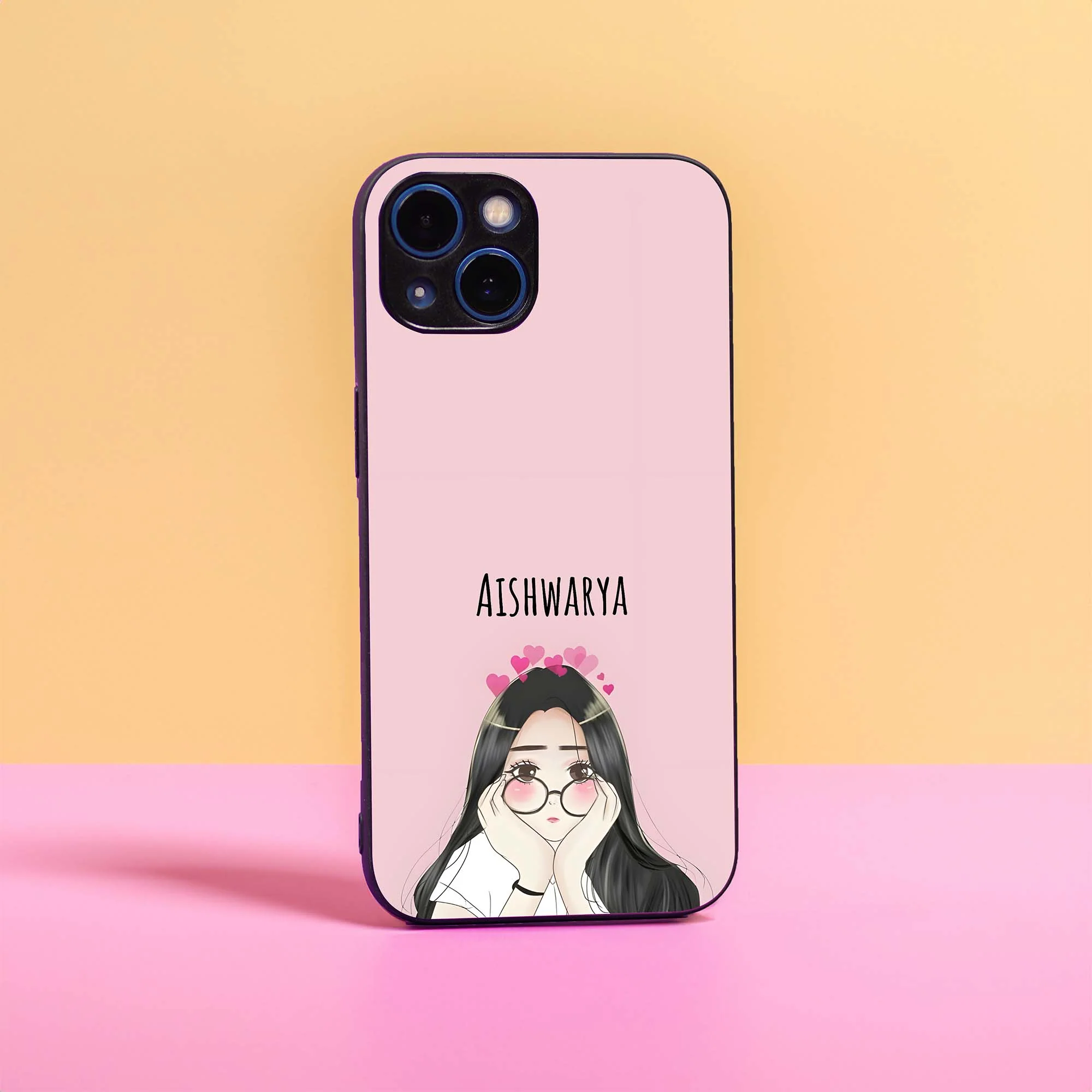 Hey You Name Glass Case