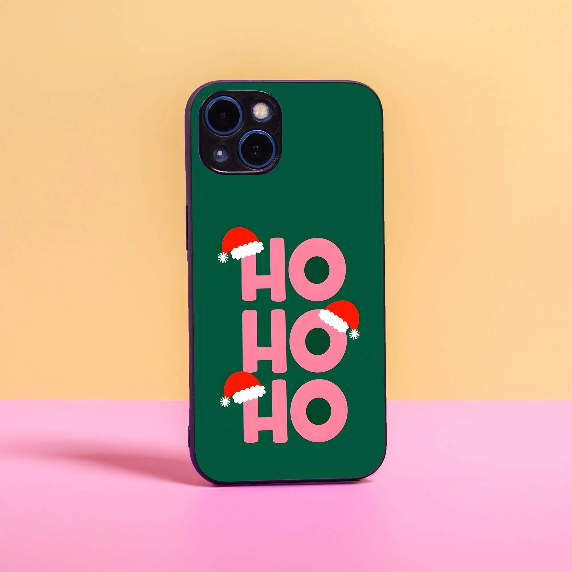 Ho, Ho, Ho ! Glass Case