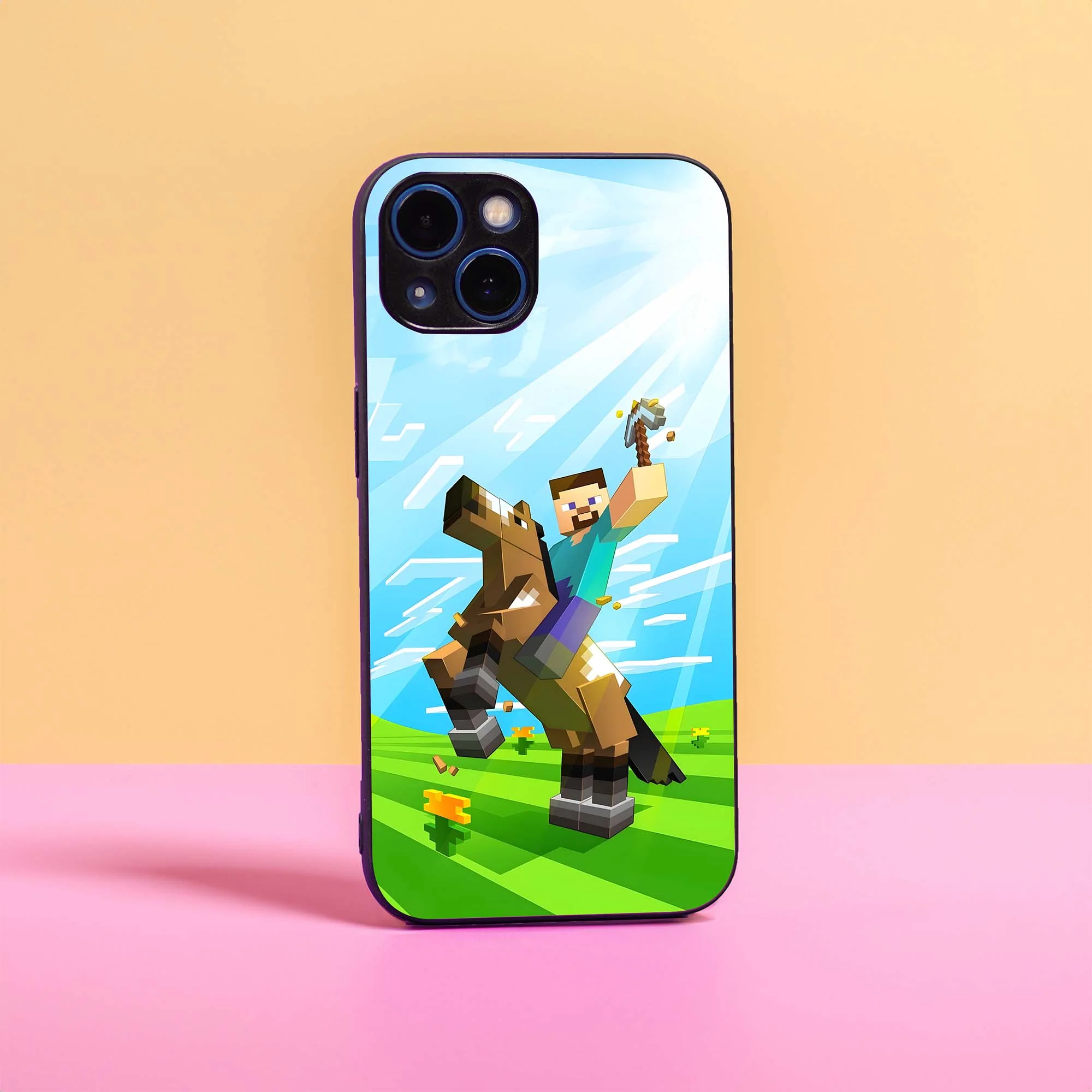 Horse Ride Glass Case