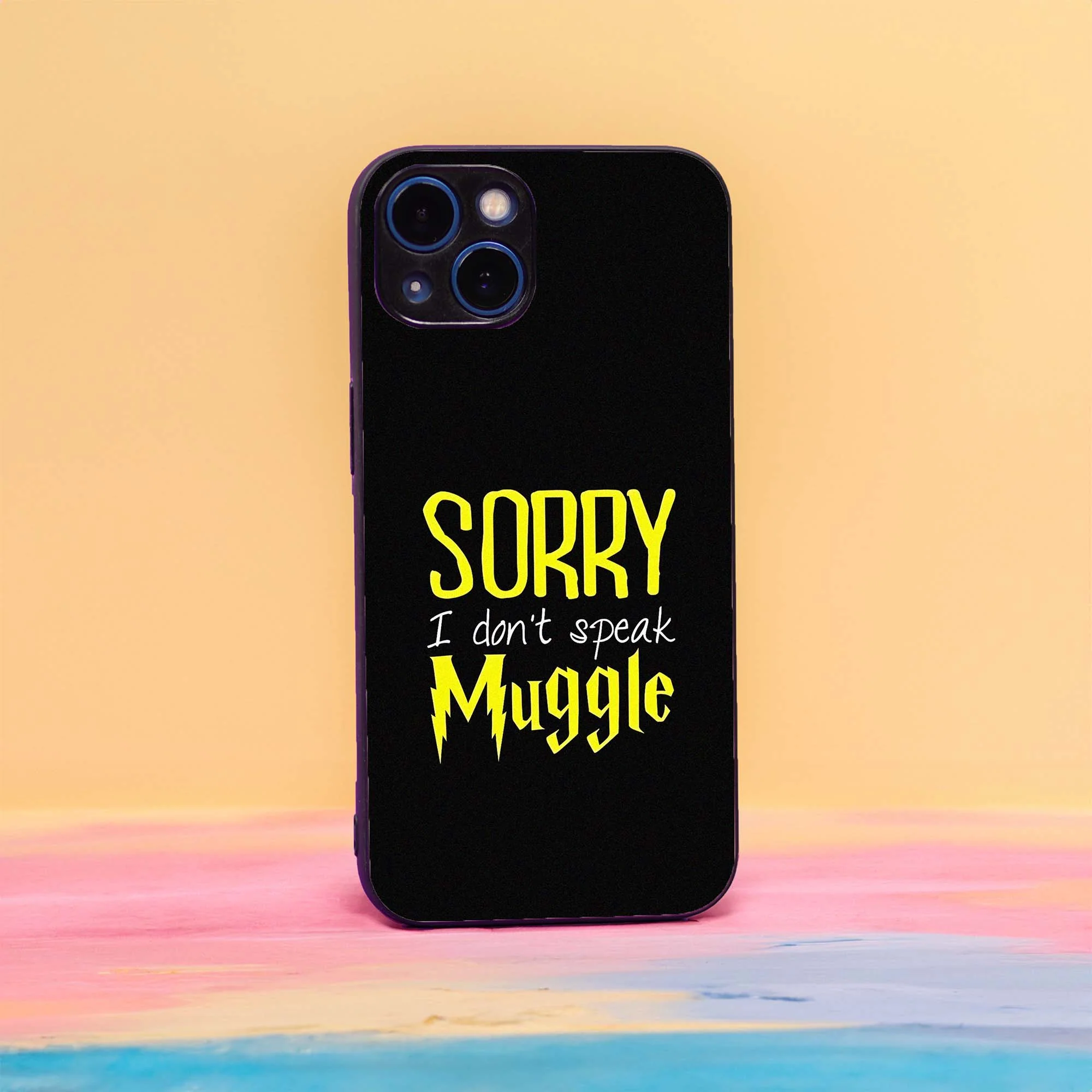 I don't speak! Sleek Hybrid Case