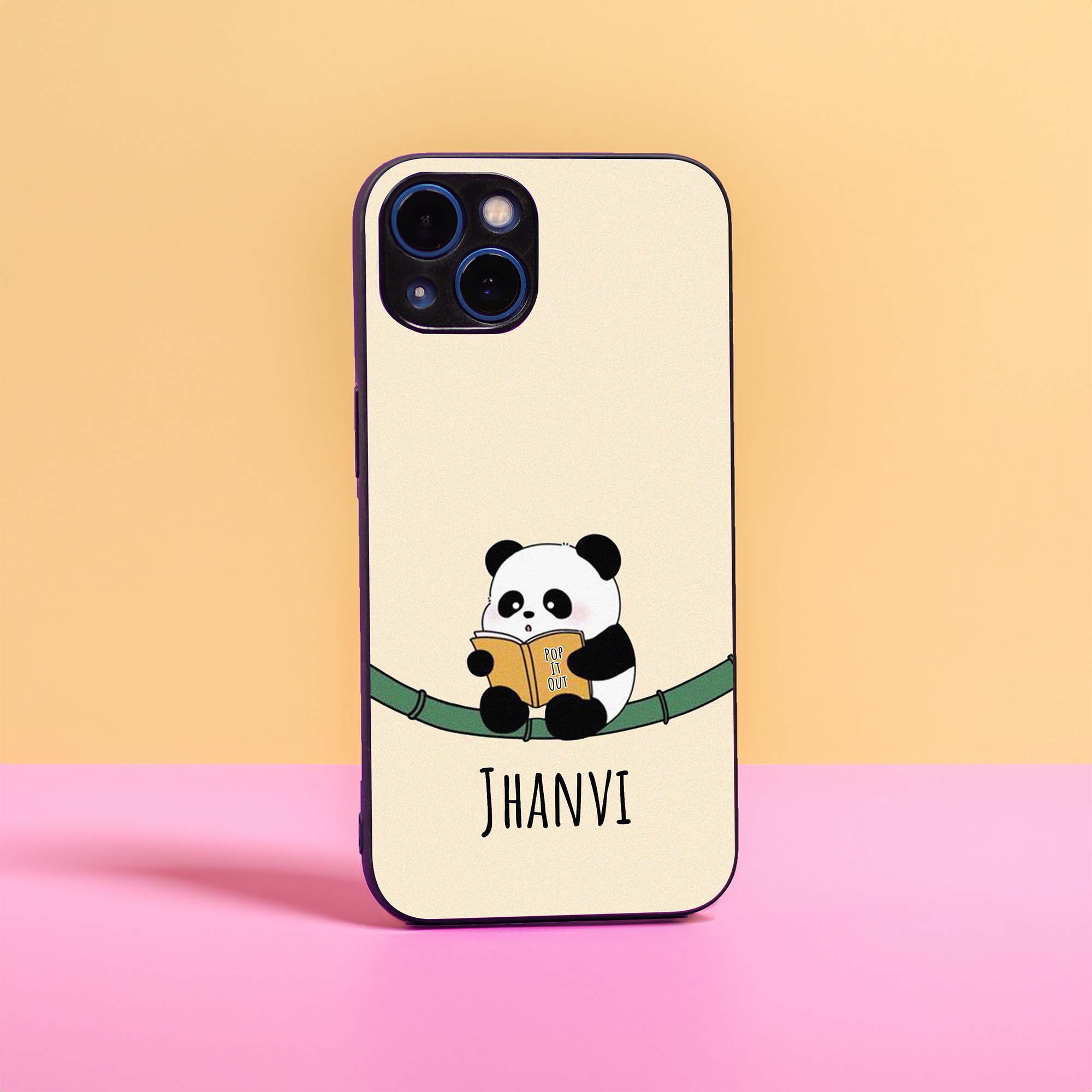 I love books Panda Name Case