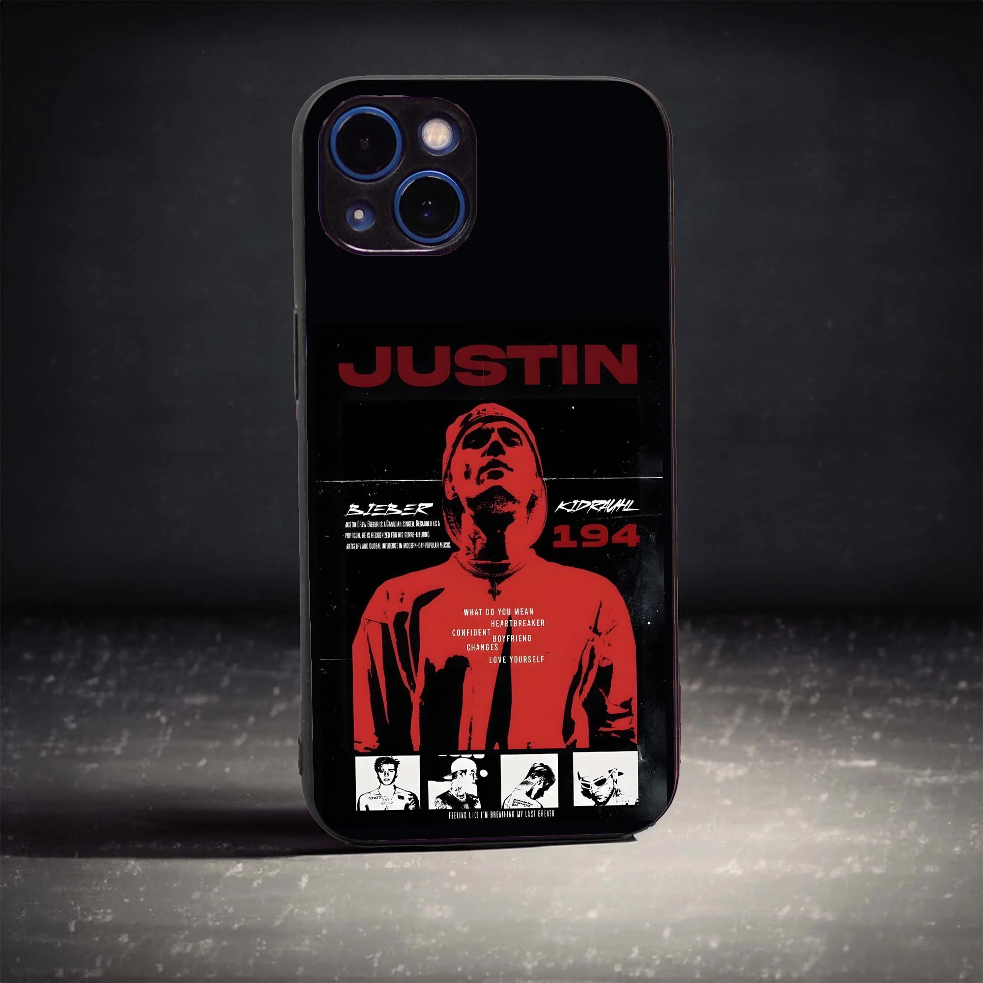 Iconic Justin Glass Case