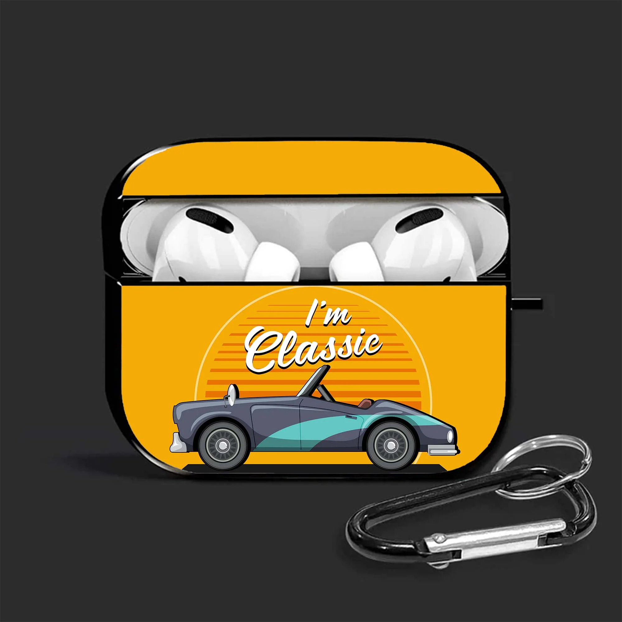 I'm Classic Airpods Glass Case