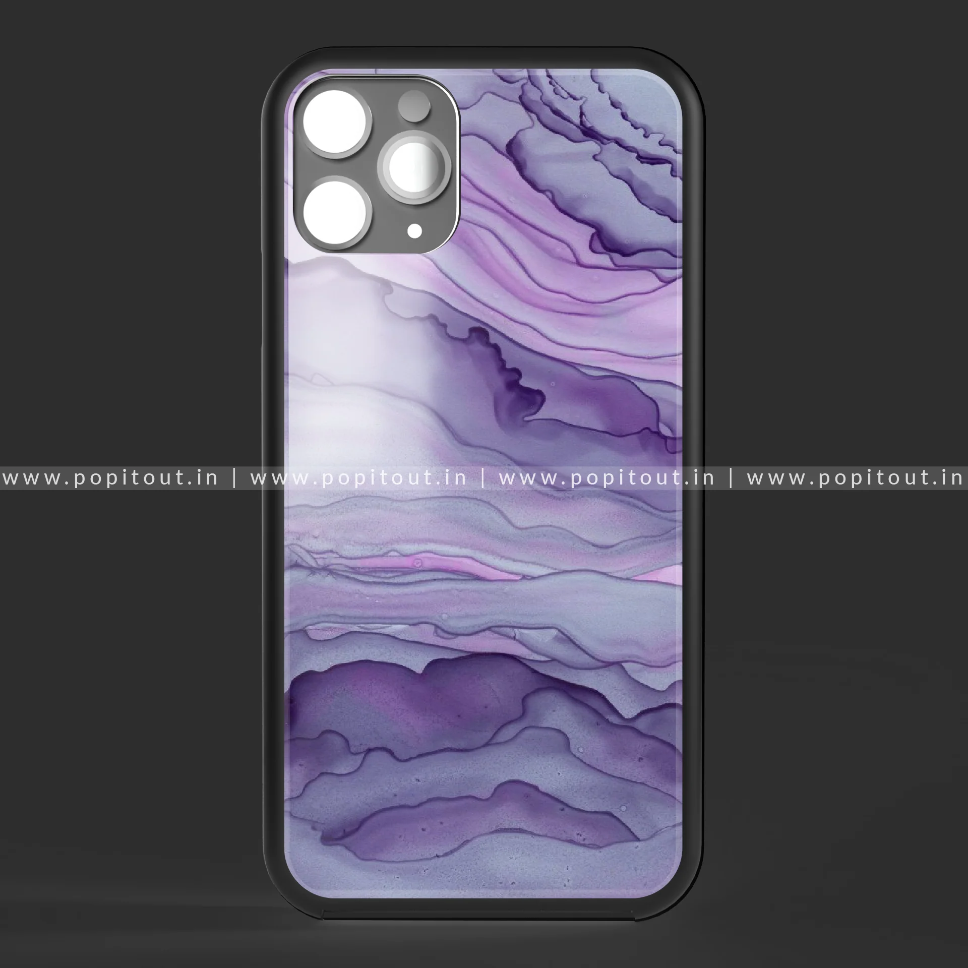 Lavender Layer Glass Case