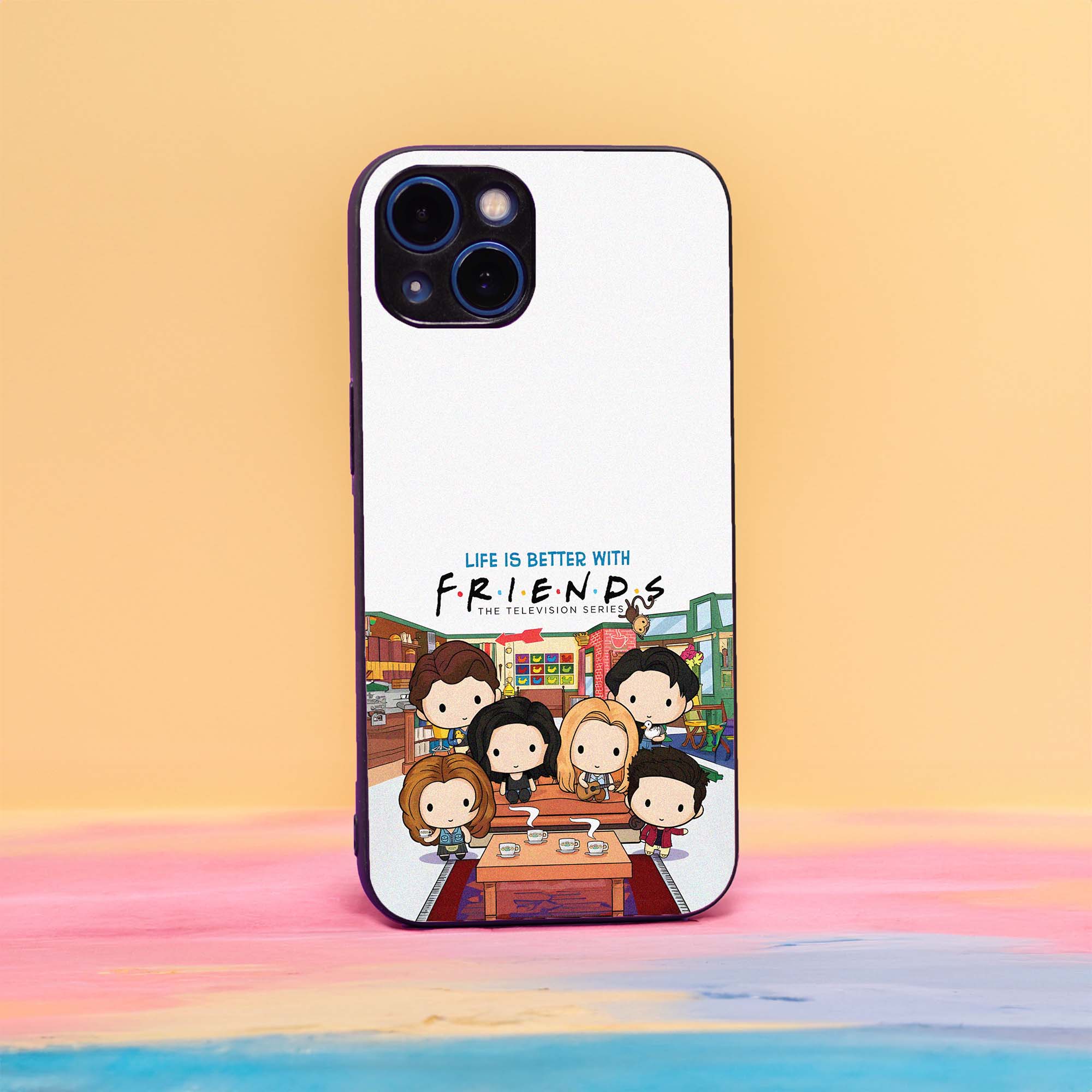Life is Better with Friends Sleek Hybrid Case
