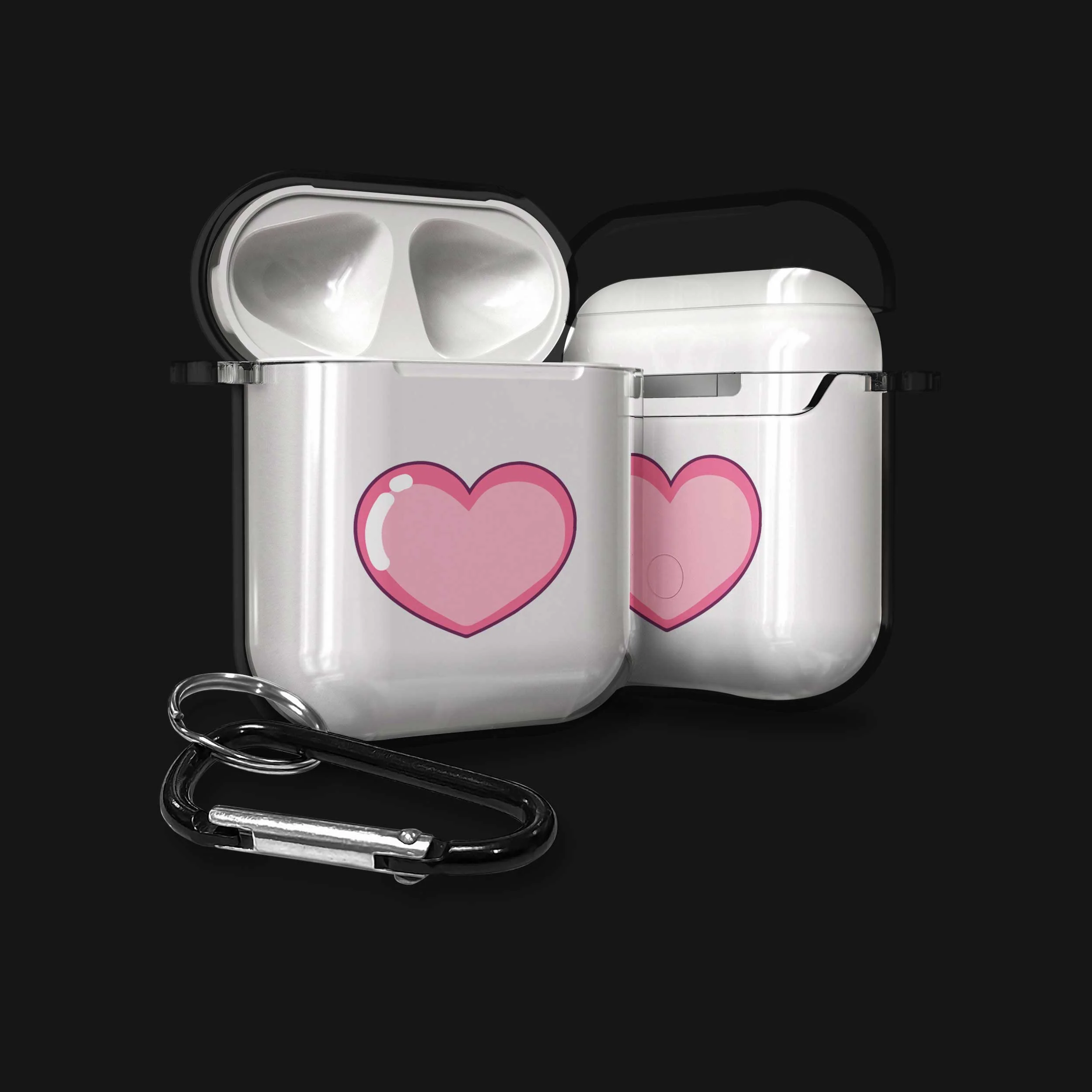 Lil Pink Heart Airpods Cases - Image 2