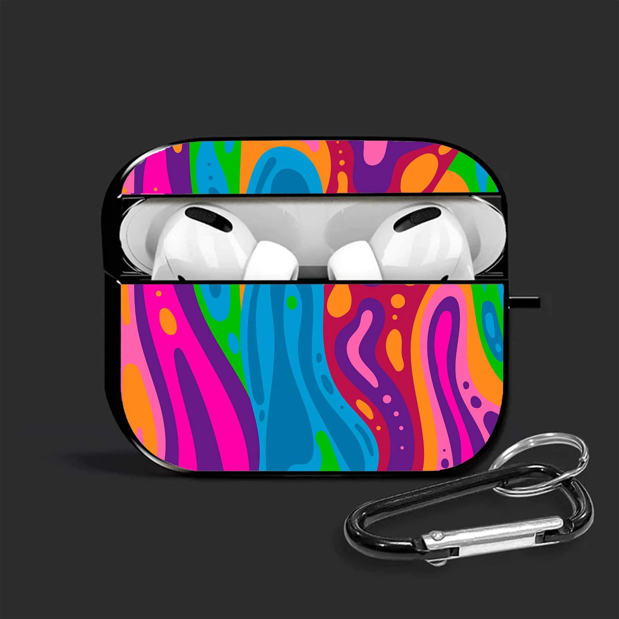 Liquified Colors Airpods Glass Case
