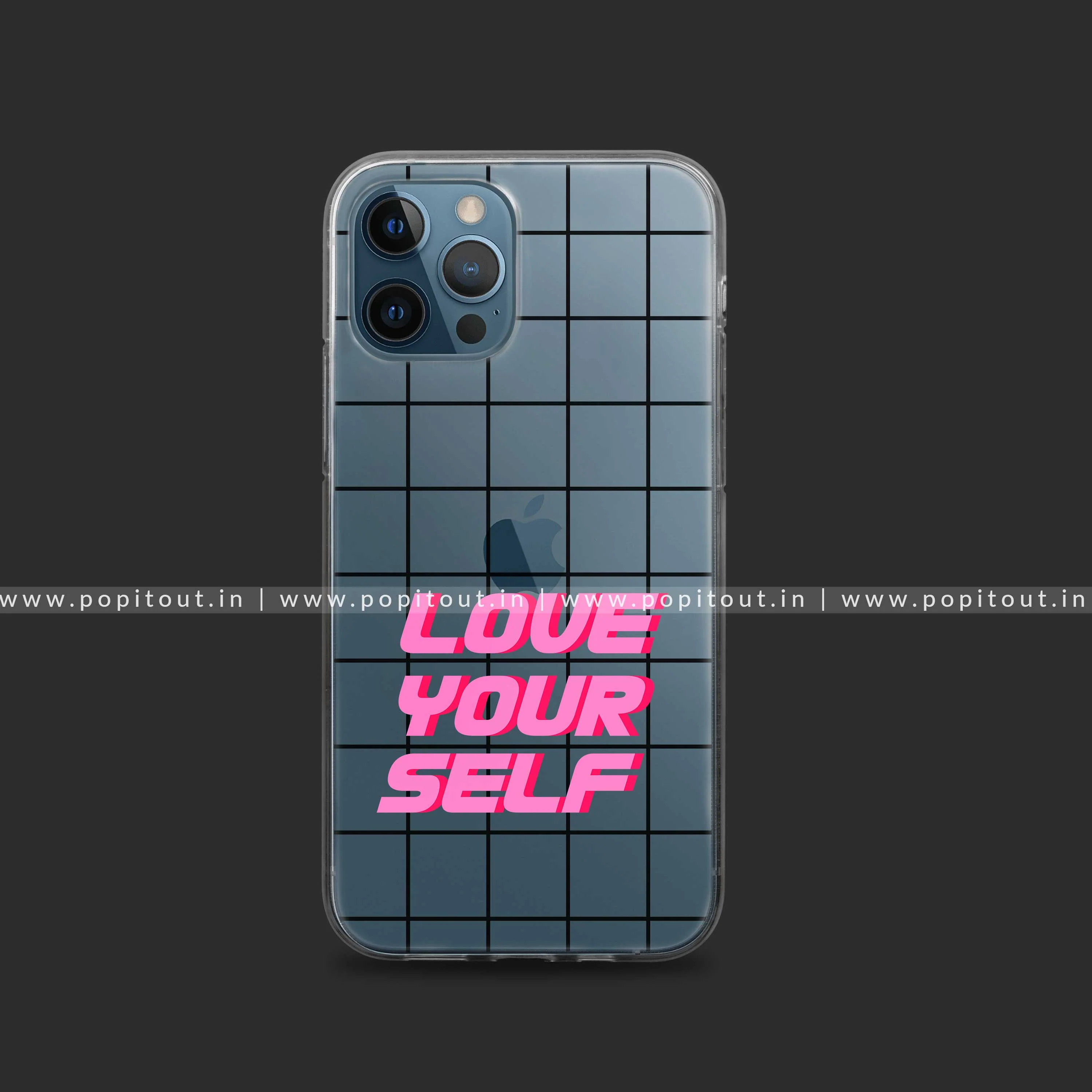 Love Your Self Silicon Clear Case
