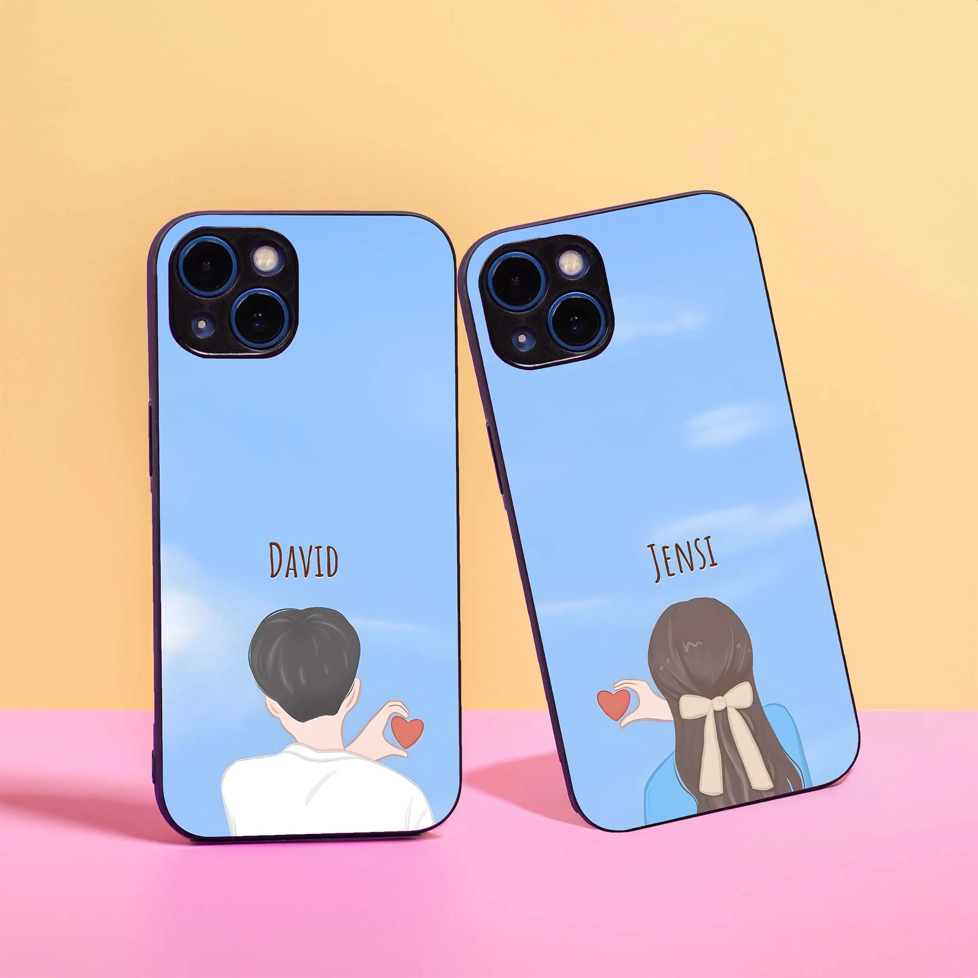Made for each other Couple Glass Case