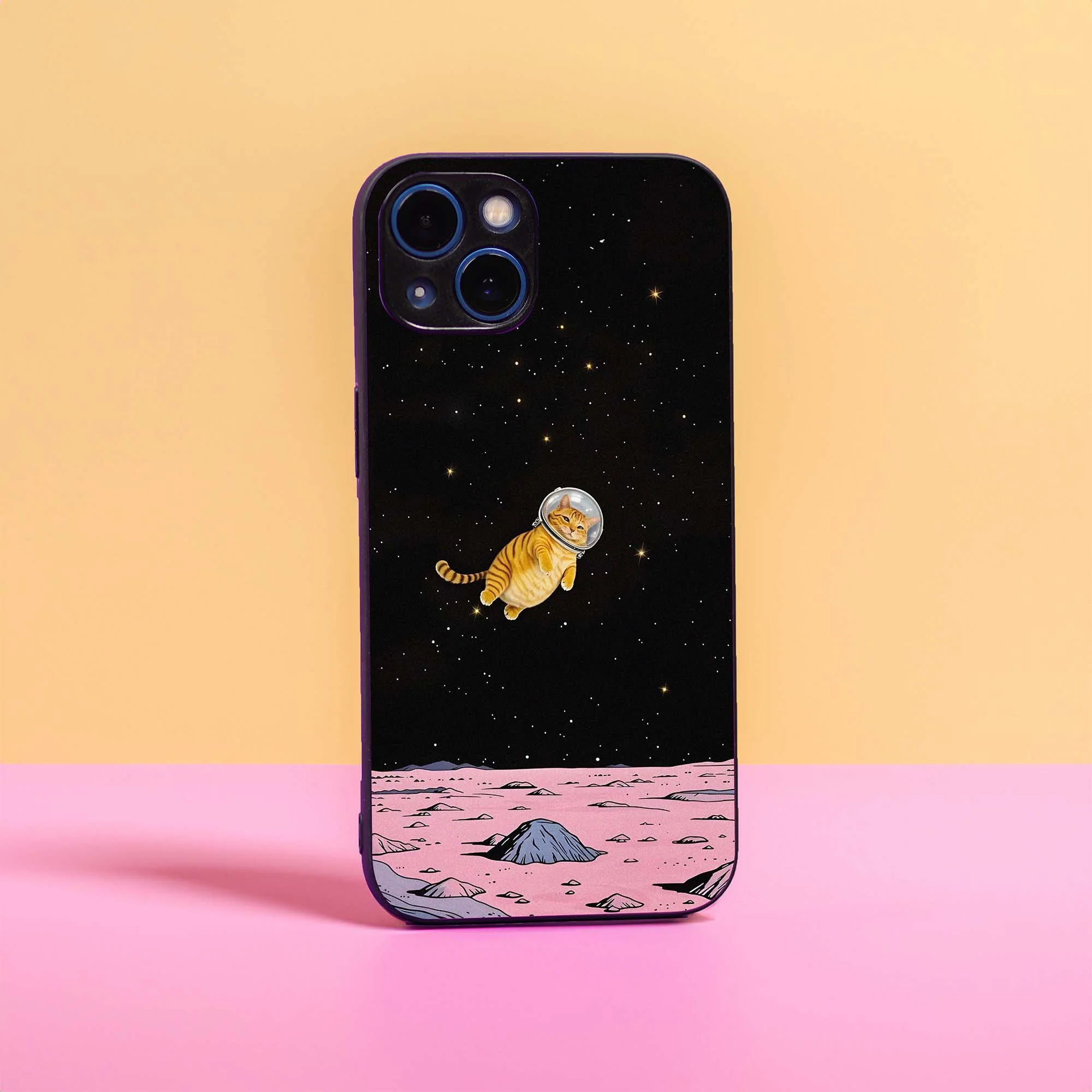 Meow On The Moon Case