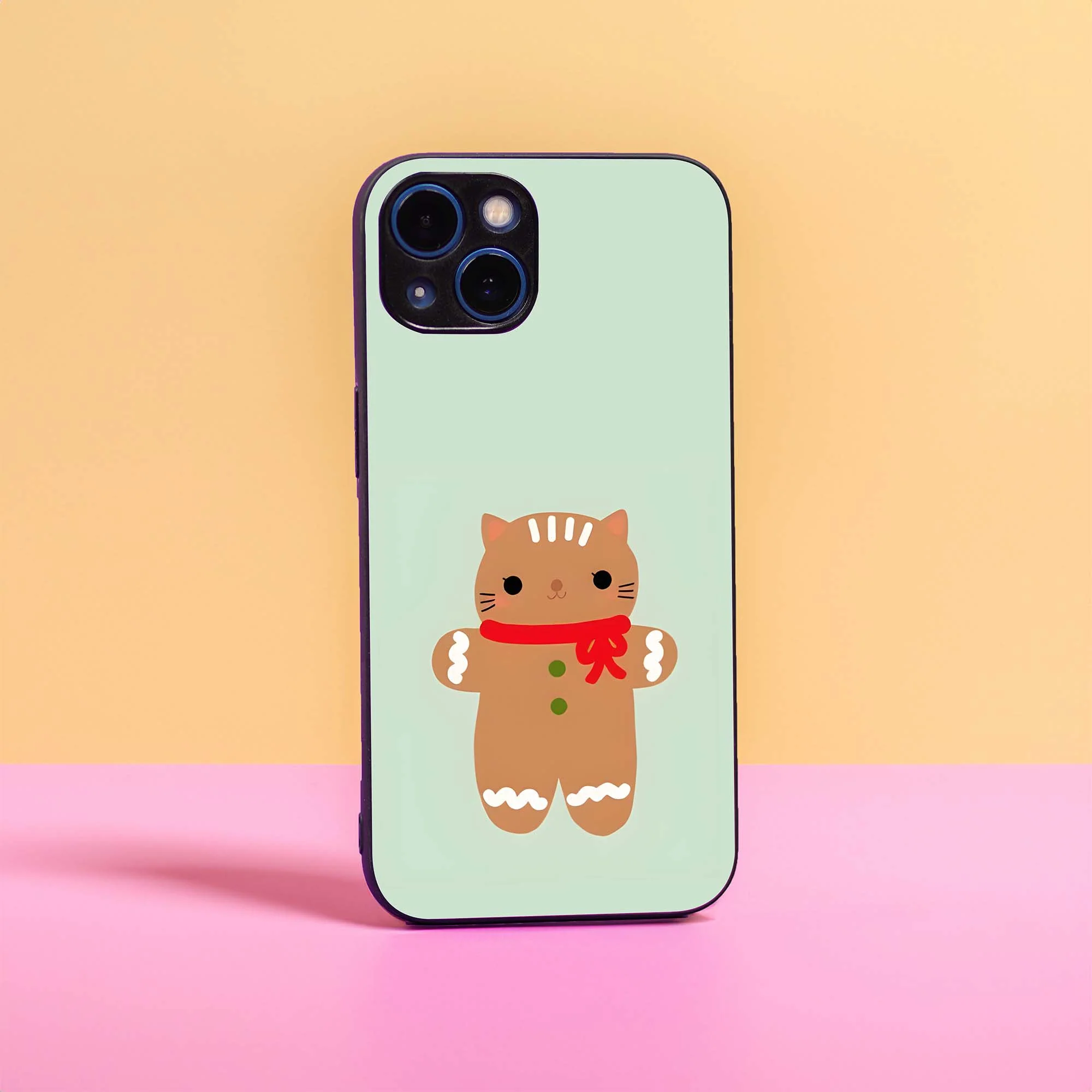 Meowy Pie Glass Case