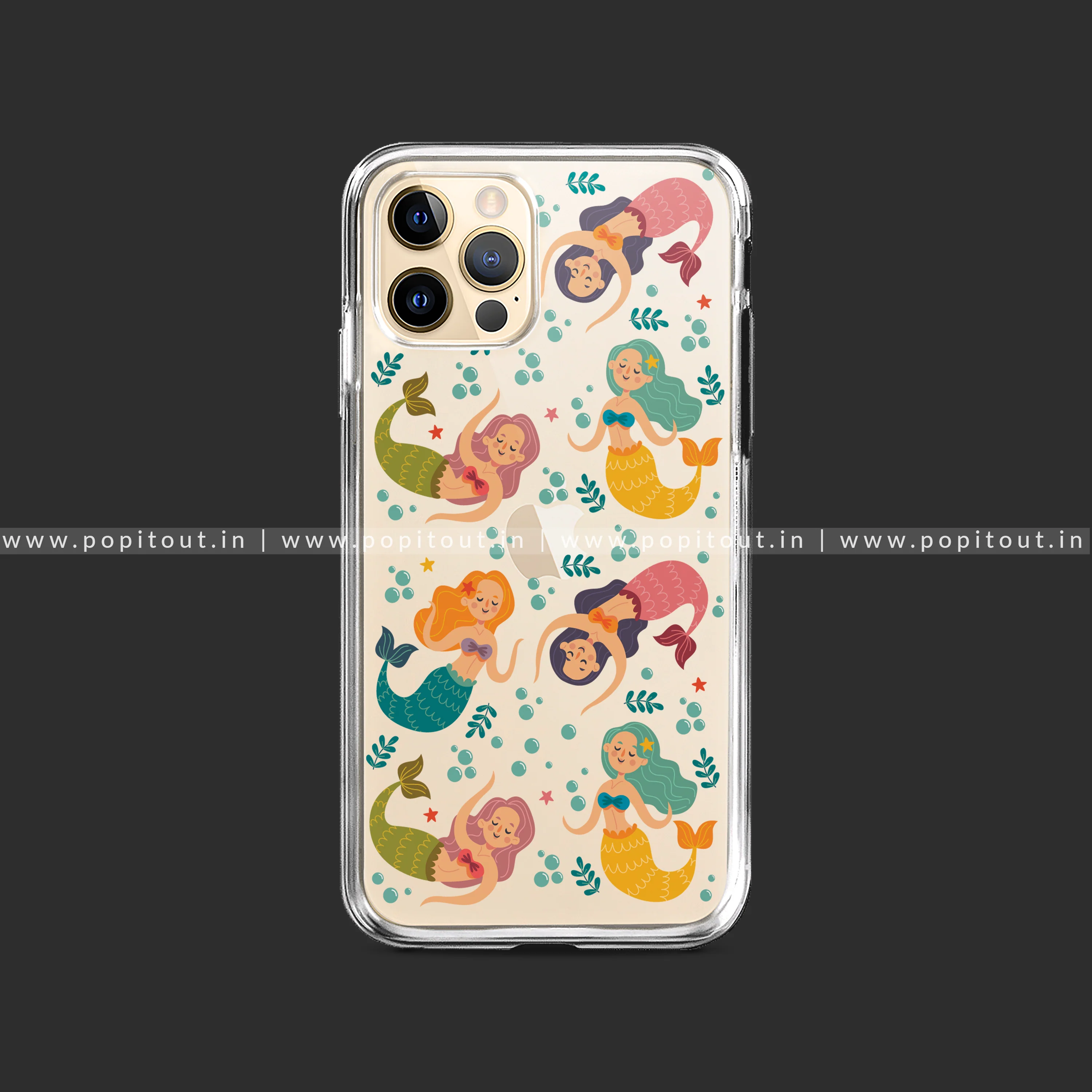 Mermaid Silicon Clear Case