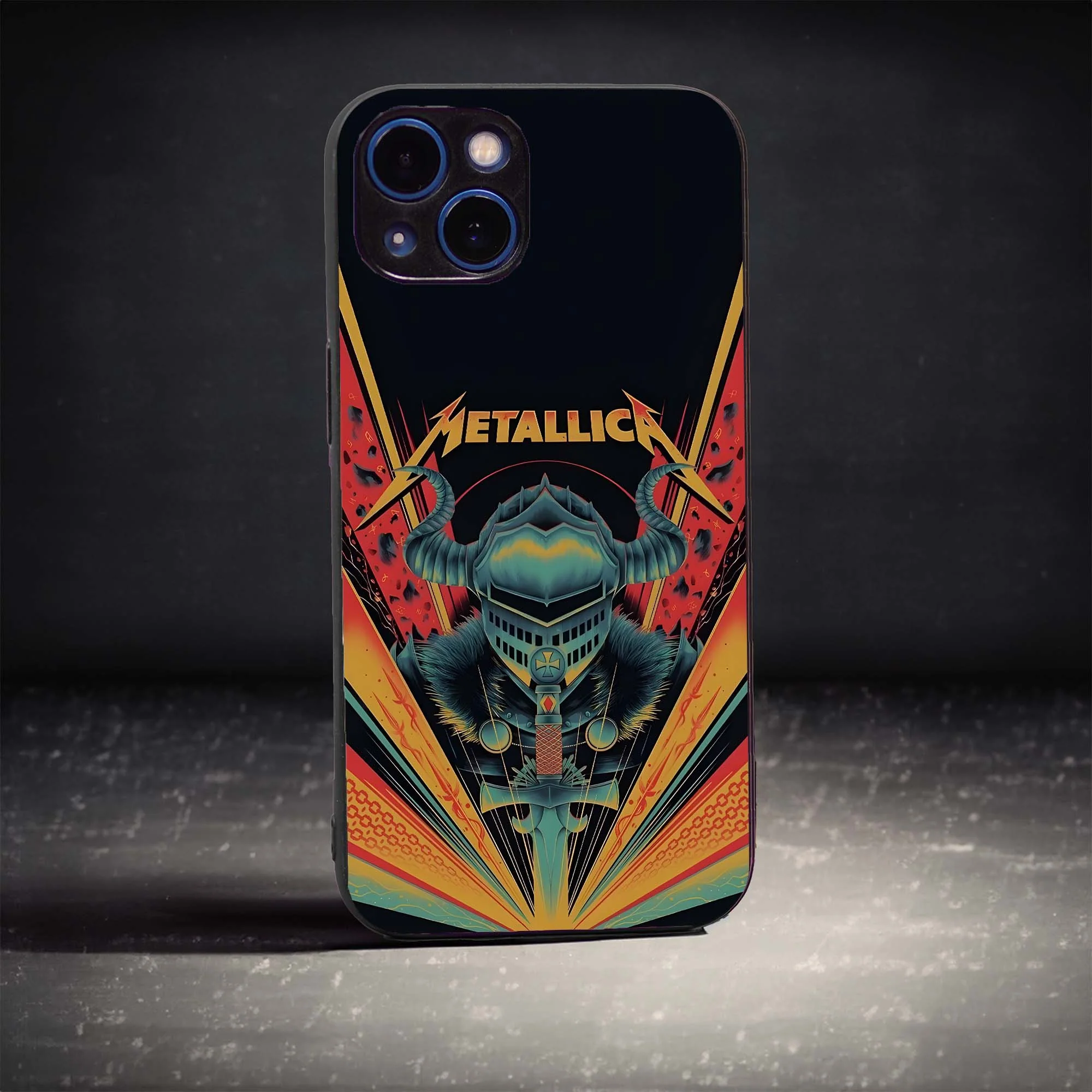 Metalled Up Glass Case