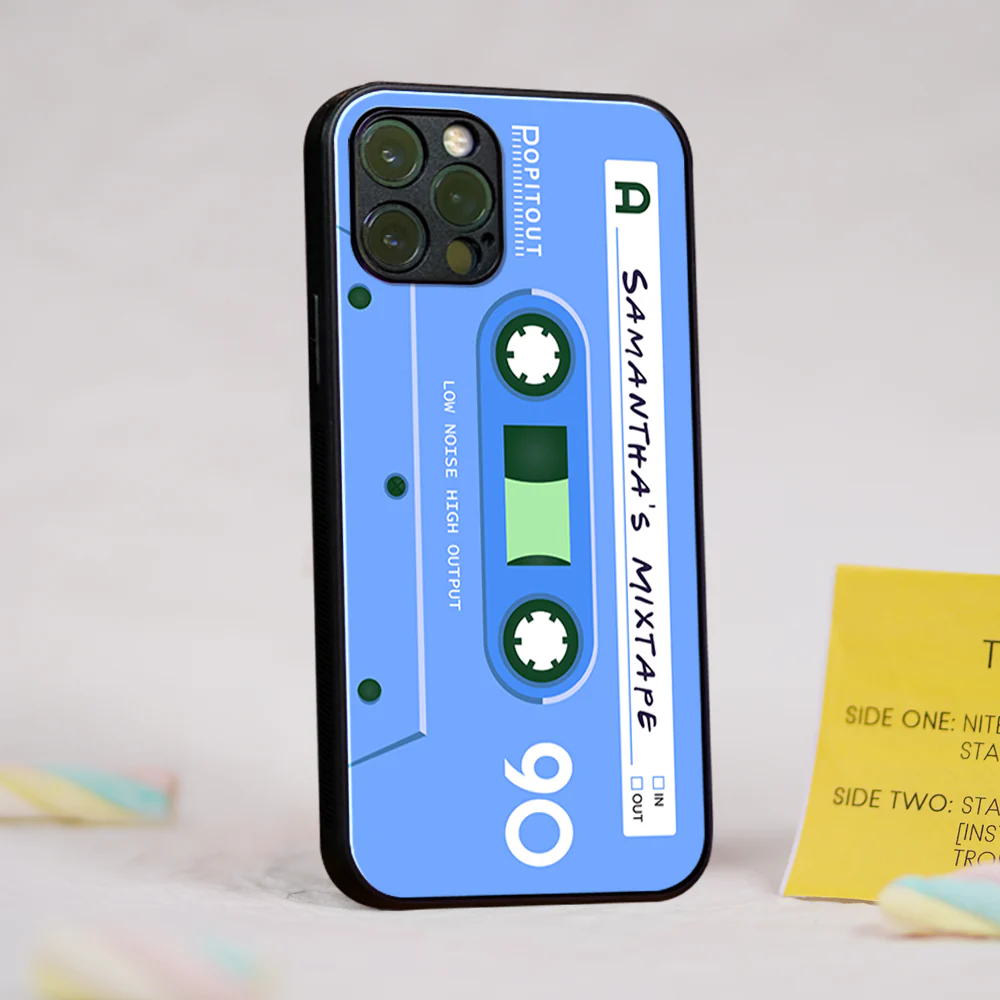 Mixtape Name Glass Case - Image 3