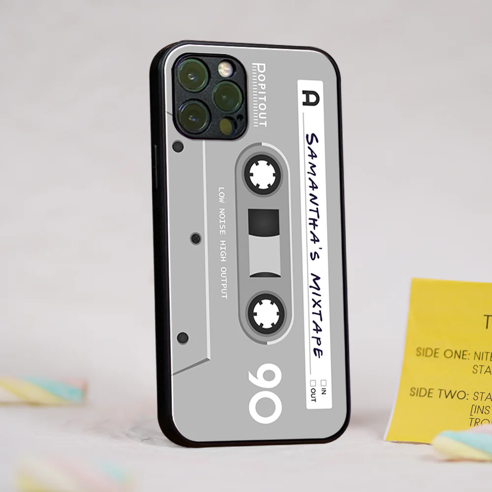 Mixtape Name Glass Case - Image 4
