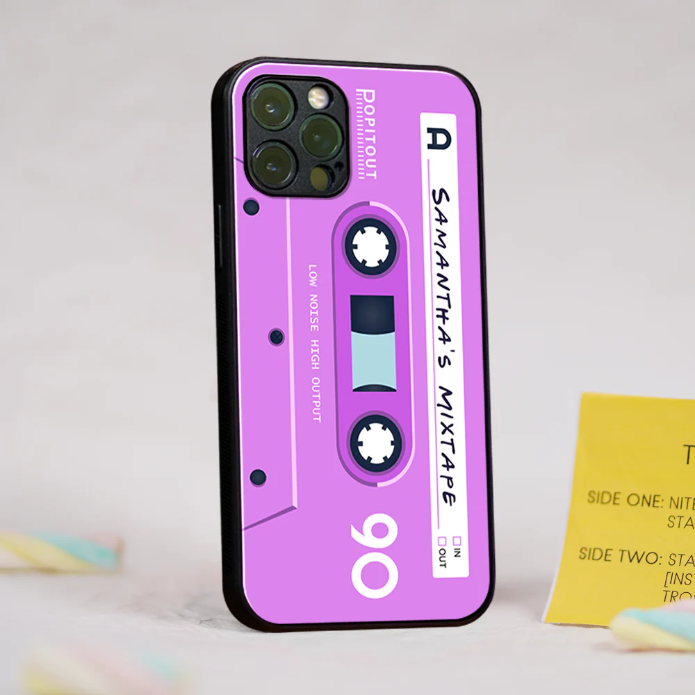 Mixtape Name Glass Case - Image 5