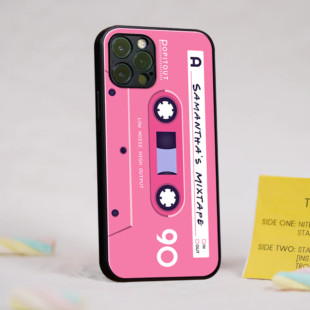 Mixtape Name Glass Case - Image 6