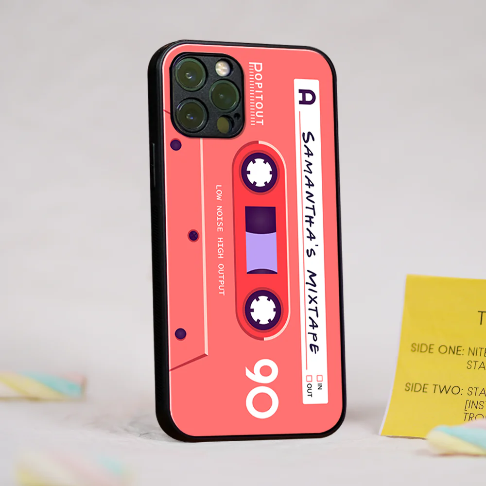 Mixtape Name Glass Case - Image 7