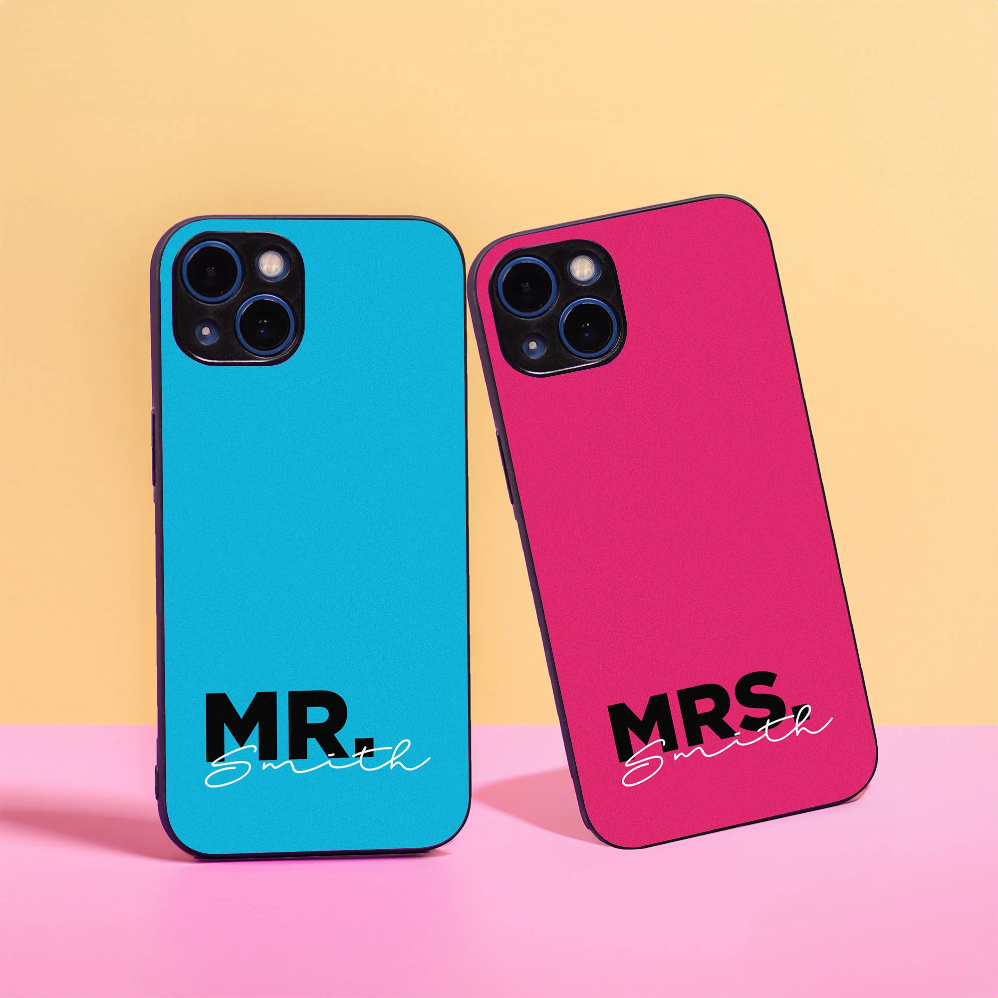Mr. And Mrs. Couple Name Case