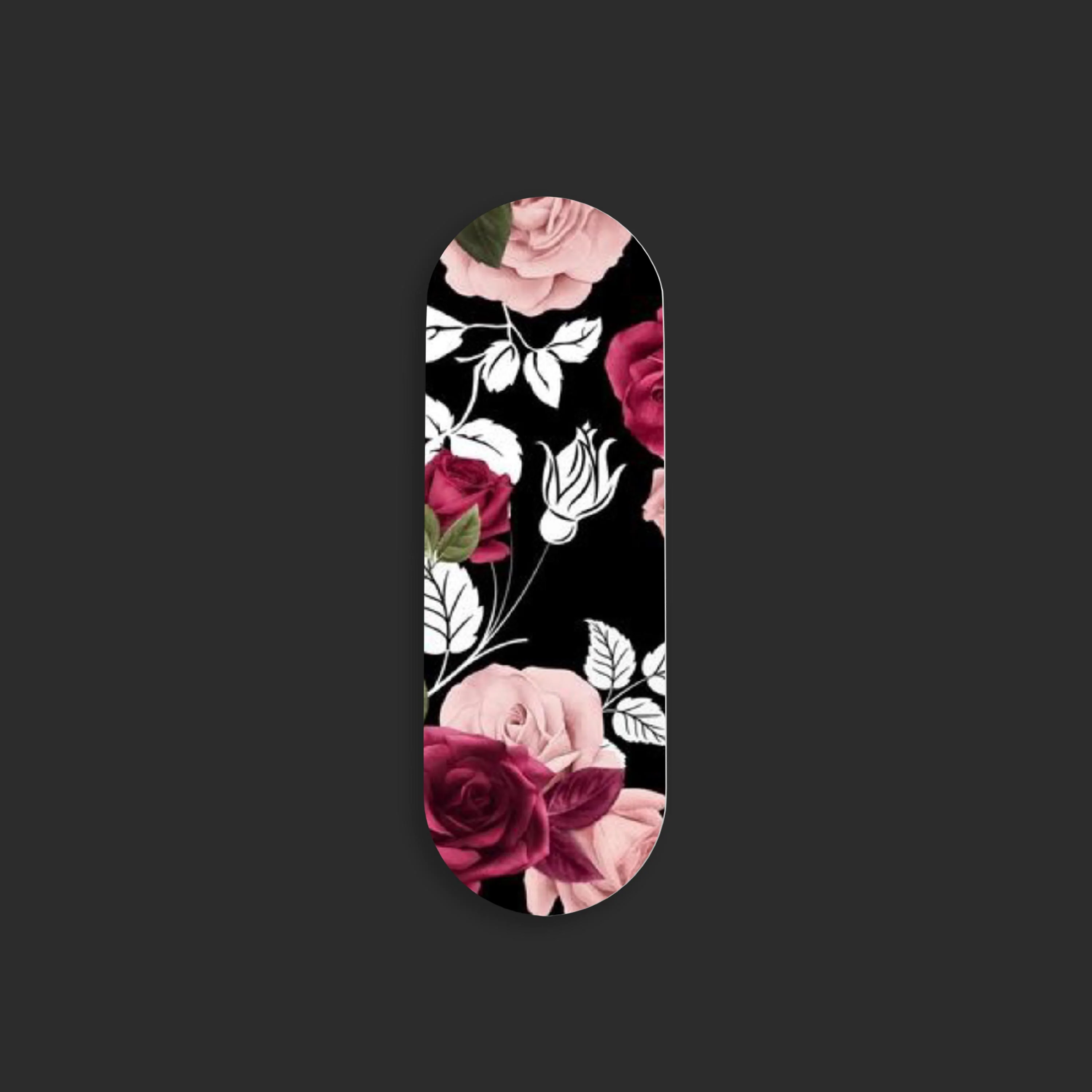 Multi Floral Black Gripper