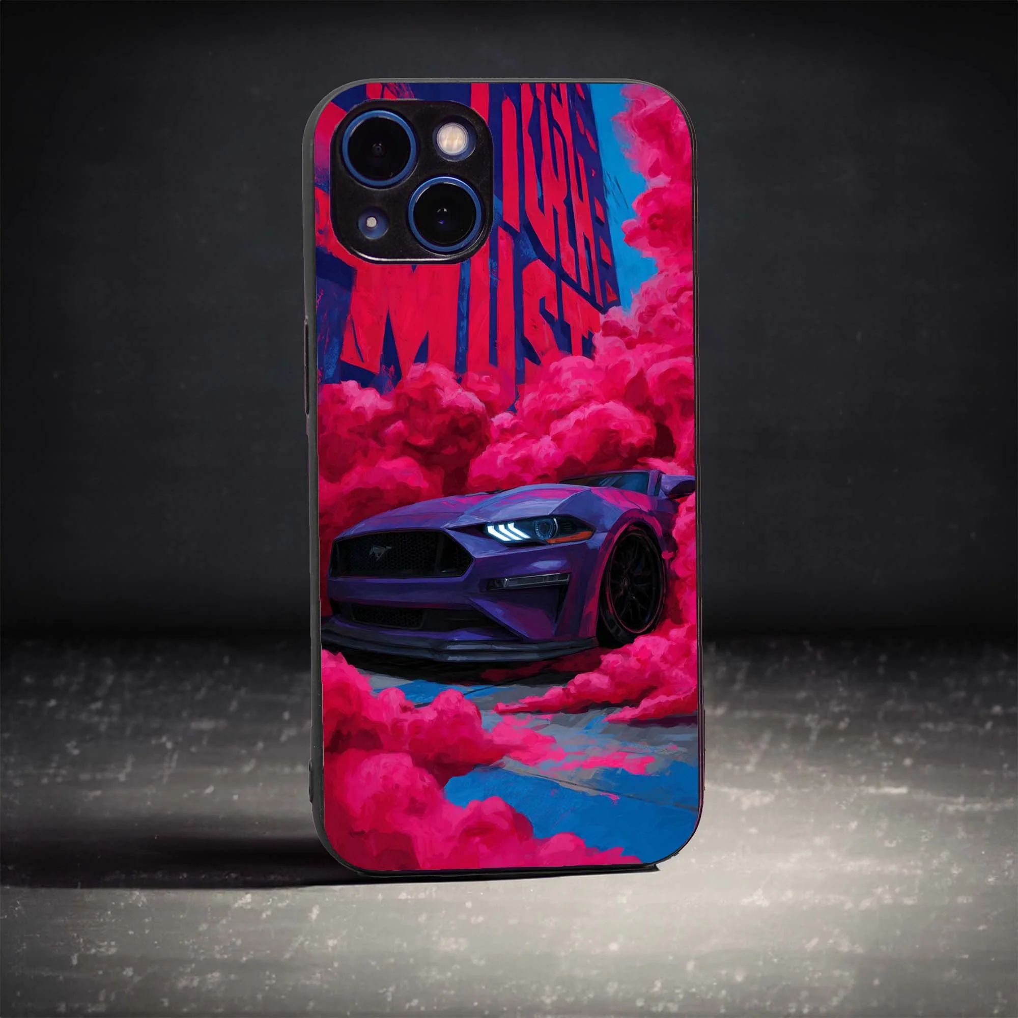 Mustang Glass Case