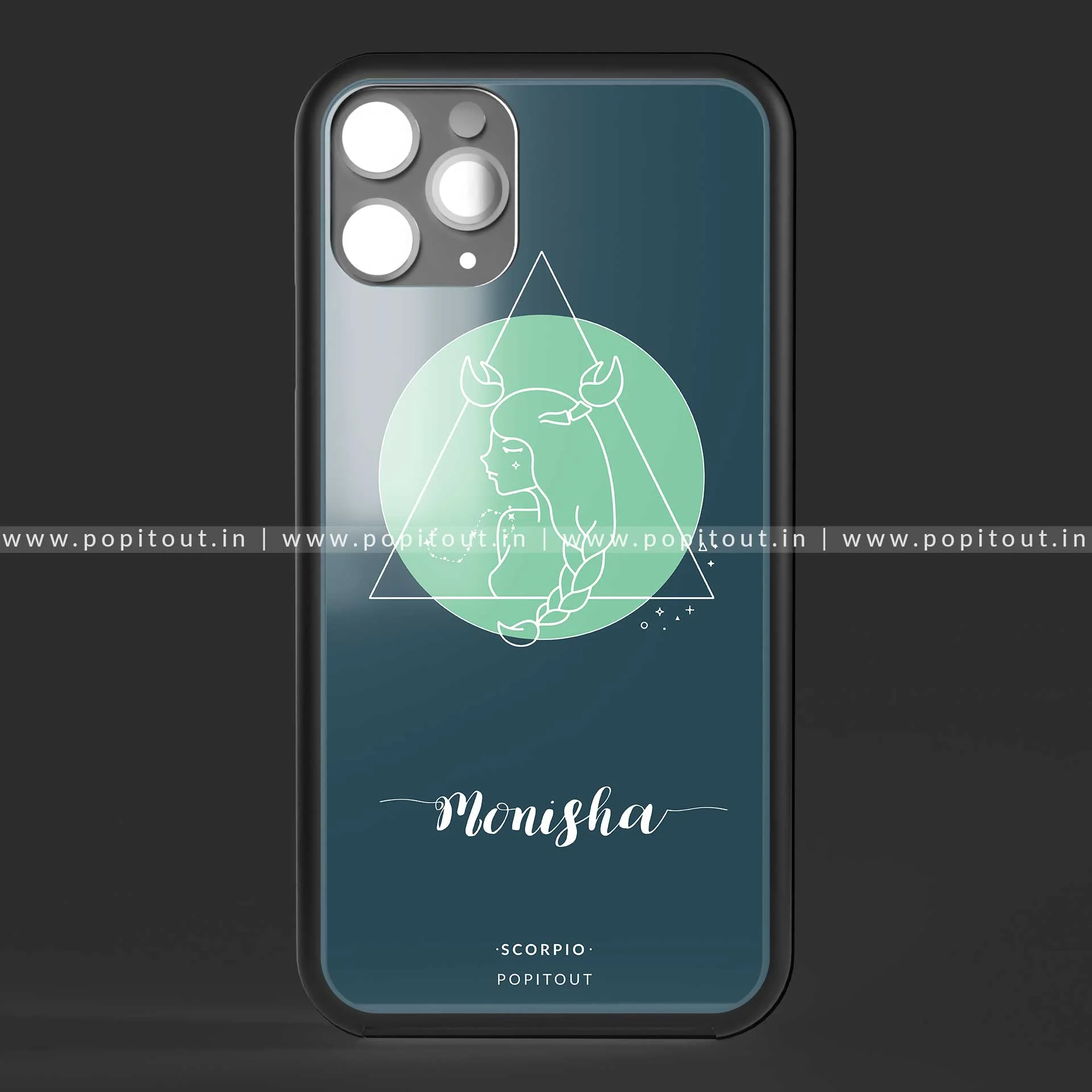 Mystic Zodiac Name Glass Case - Image 9