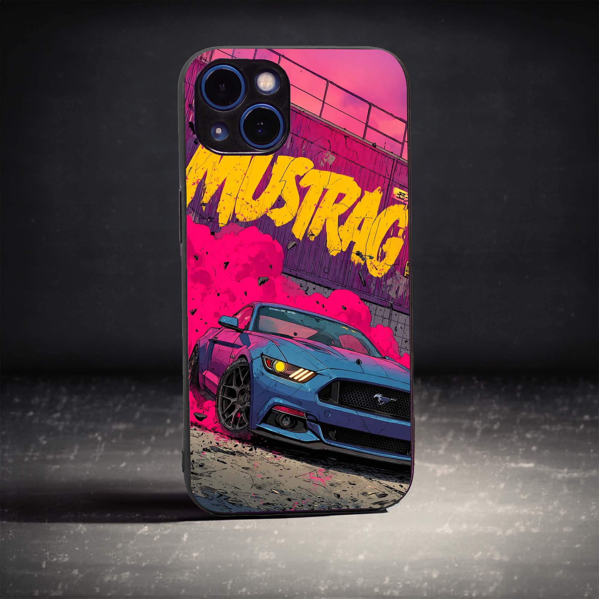 Neon blud Glass Case