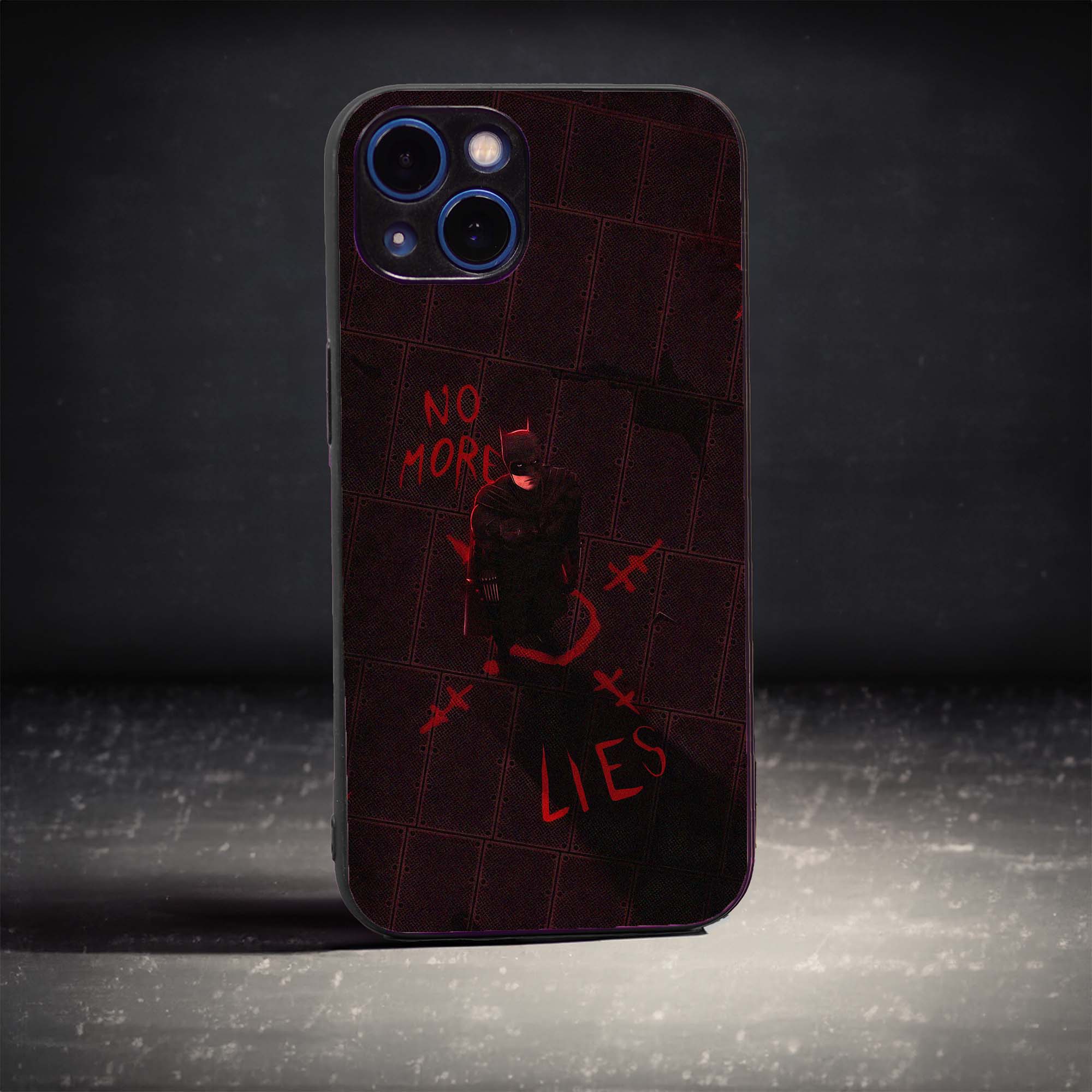 No More Lies Sleek Hybrid Case