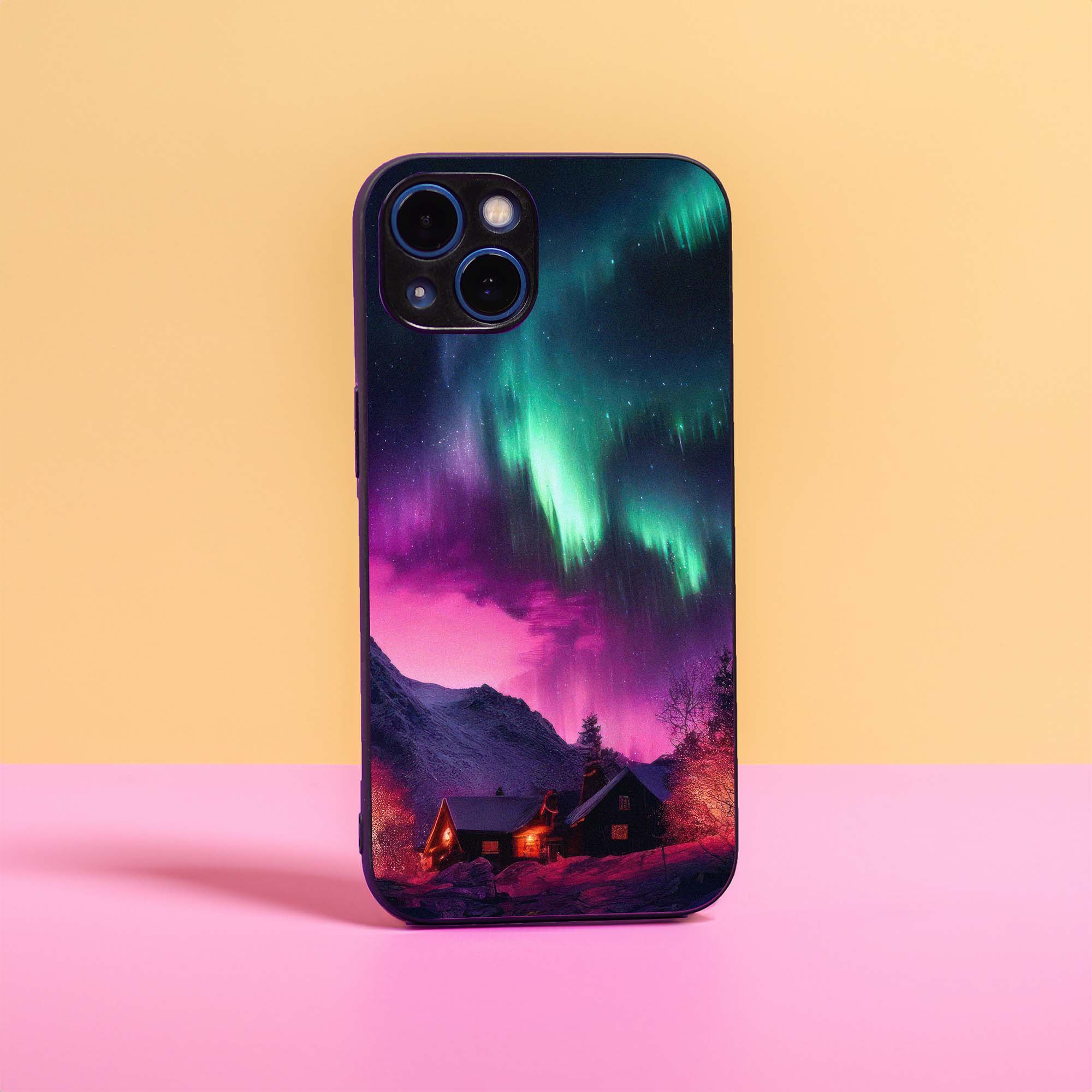 Northern lights Sky Sleek Hybrid Case - Image 2