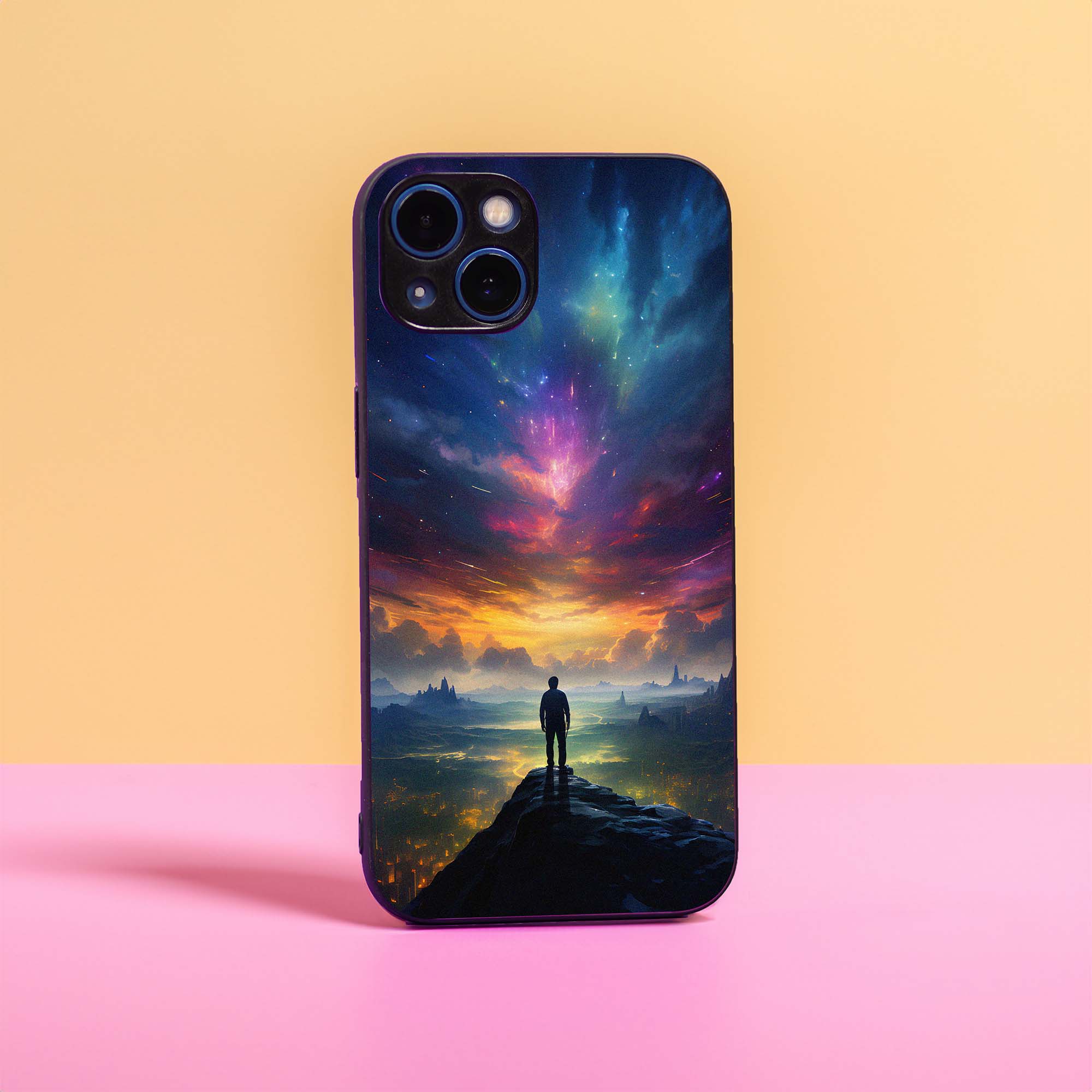 Northern lights Sky Sleek Hybrid Case - Image 4