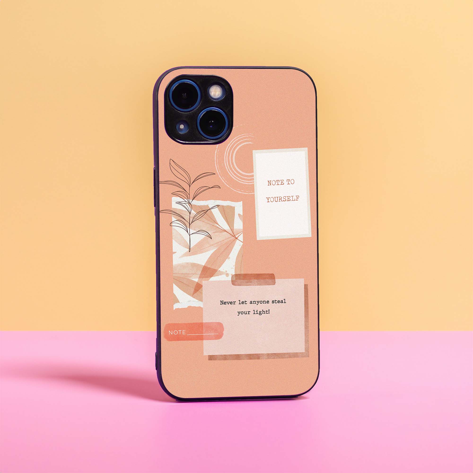 Note to Self Sleek Hybrid Case