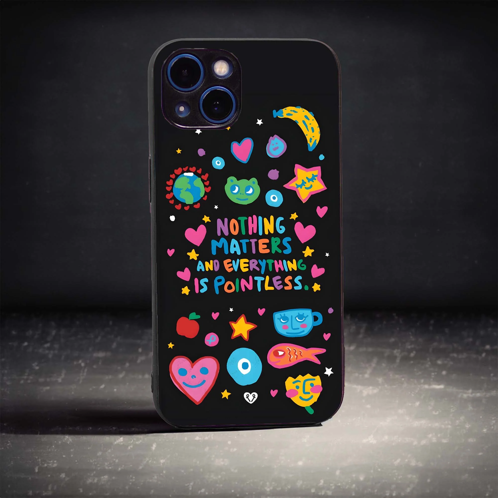 Nothing Matters Glass Case