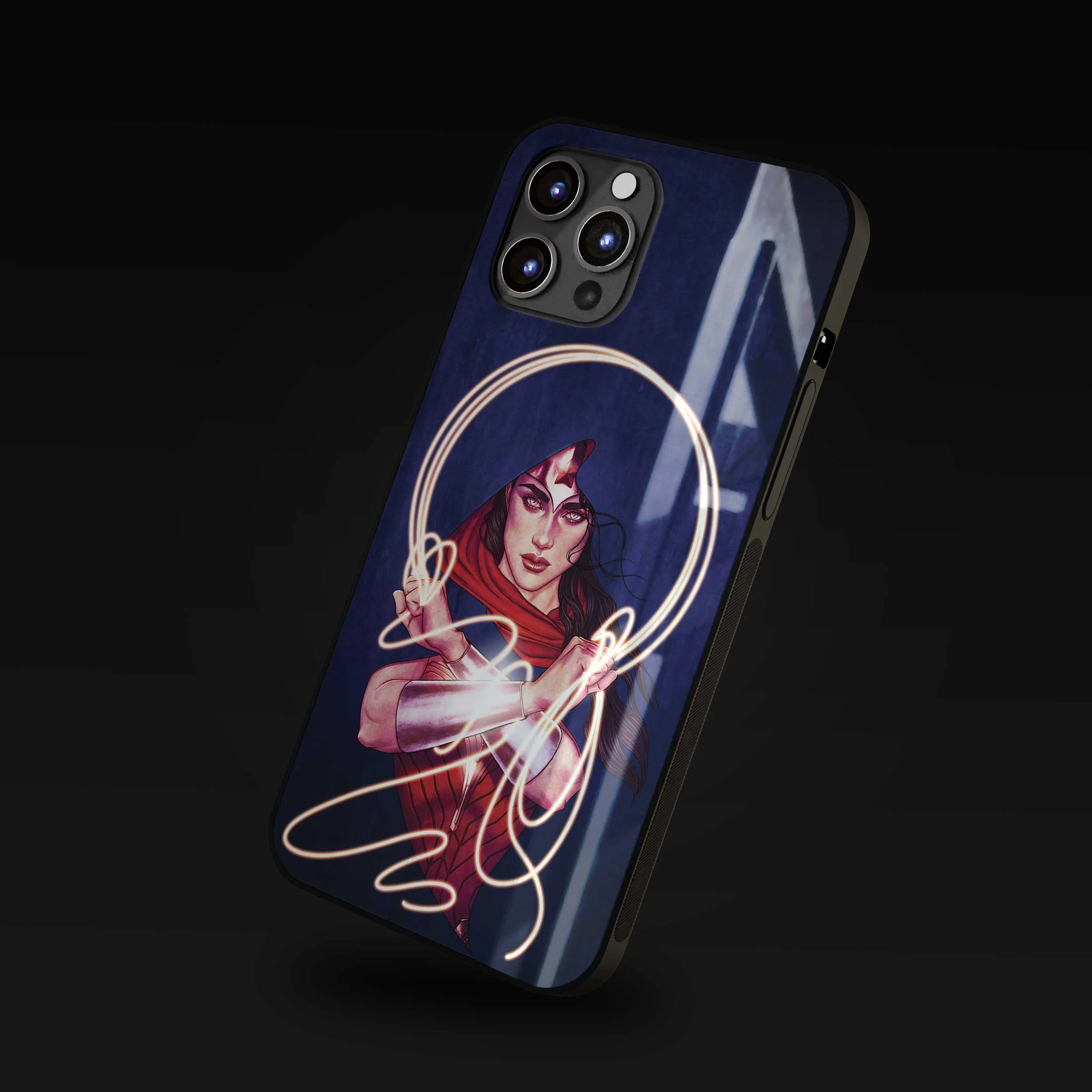 Official DC Comics Glass Case