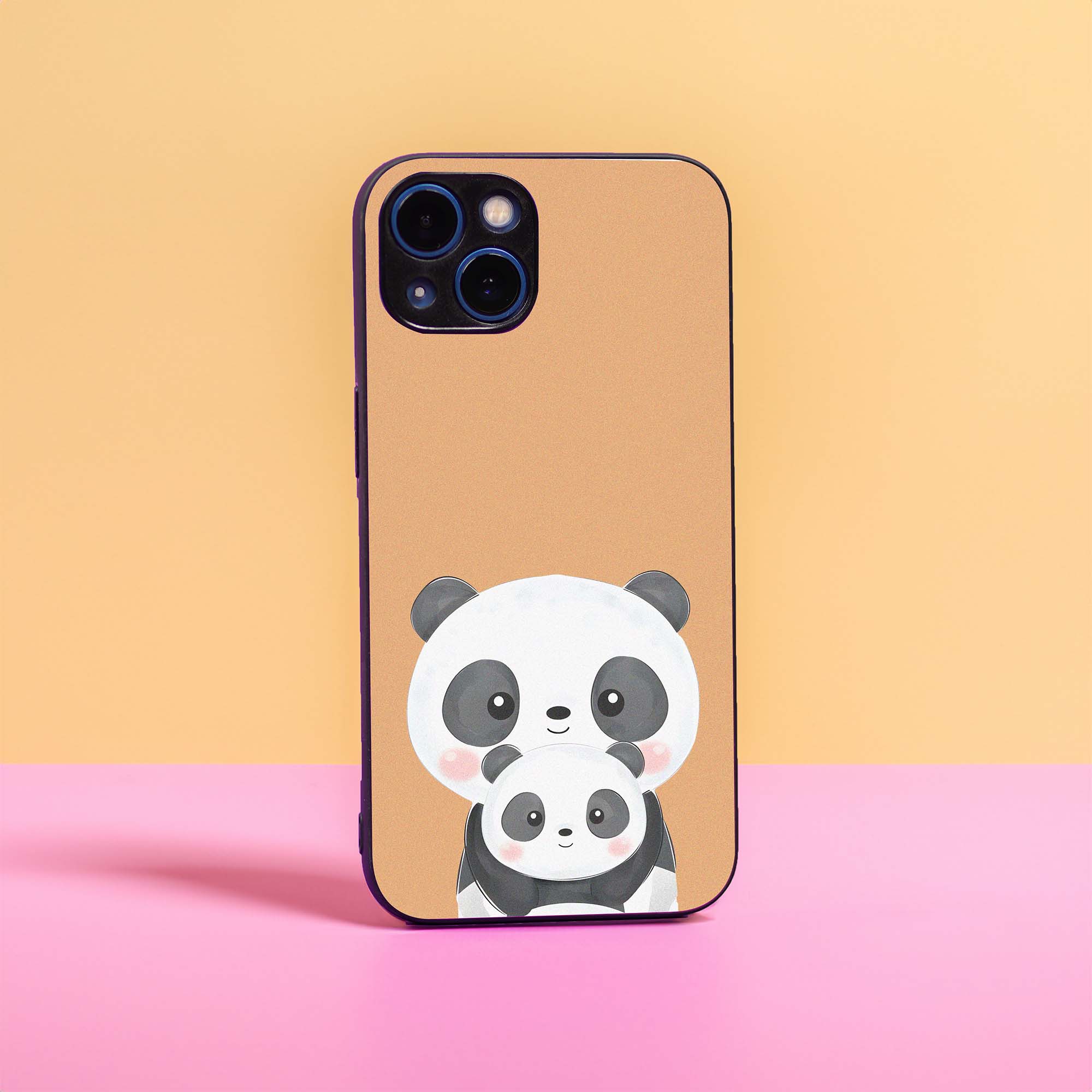 Panda Family Sleek Hybrid Case