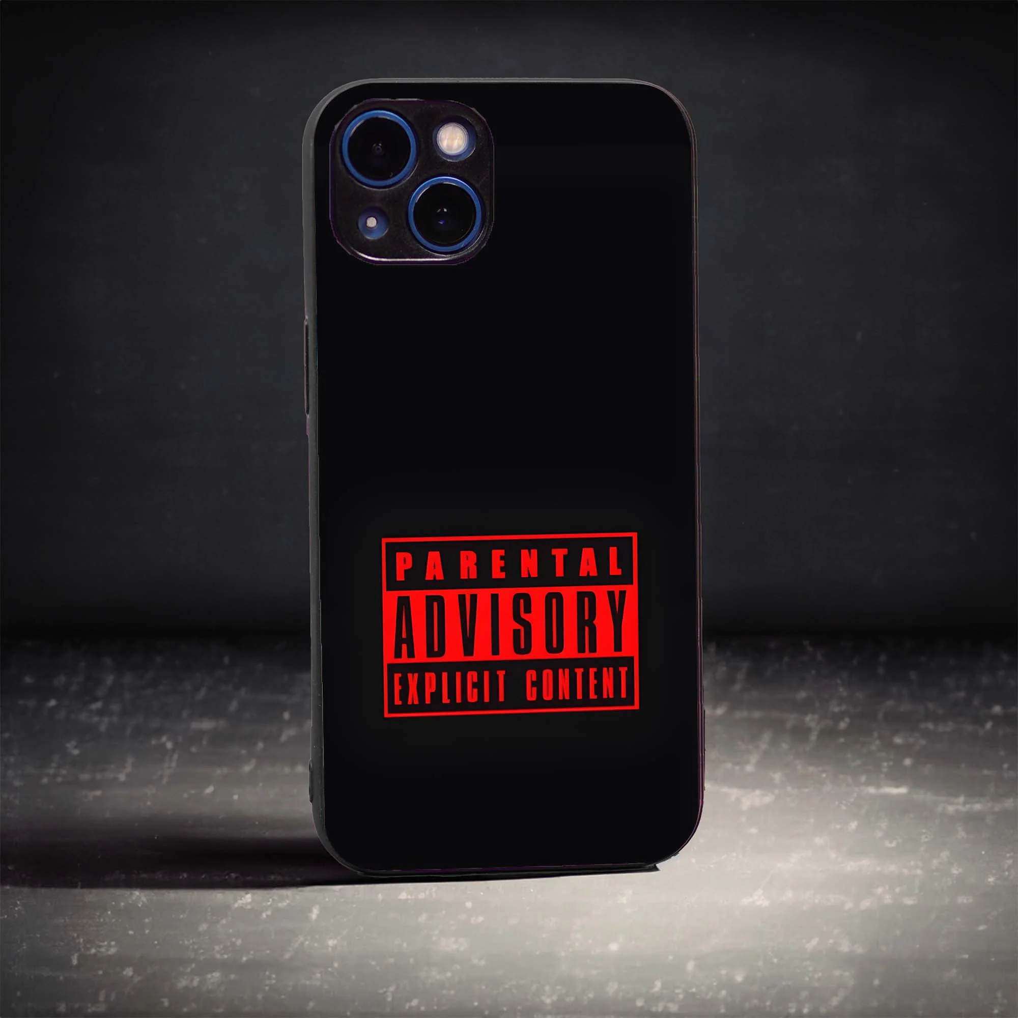 Parental Advisory Glass Case