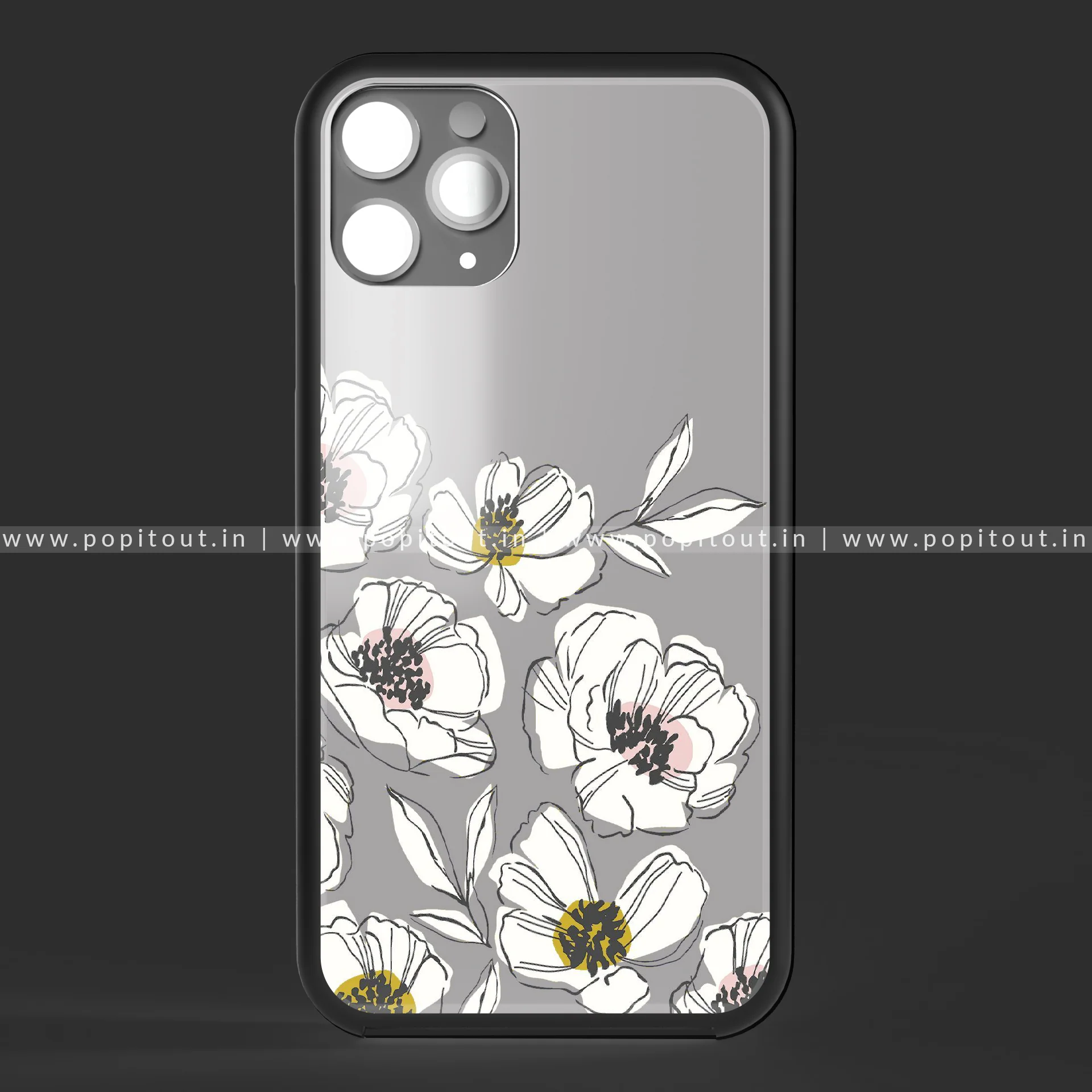 Pastel Floral Glass case - Image 3