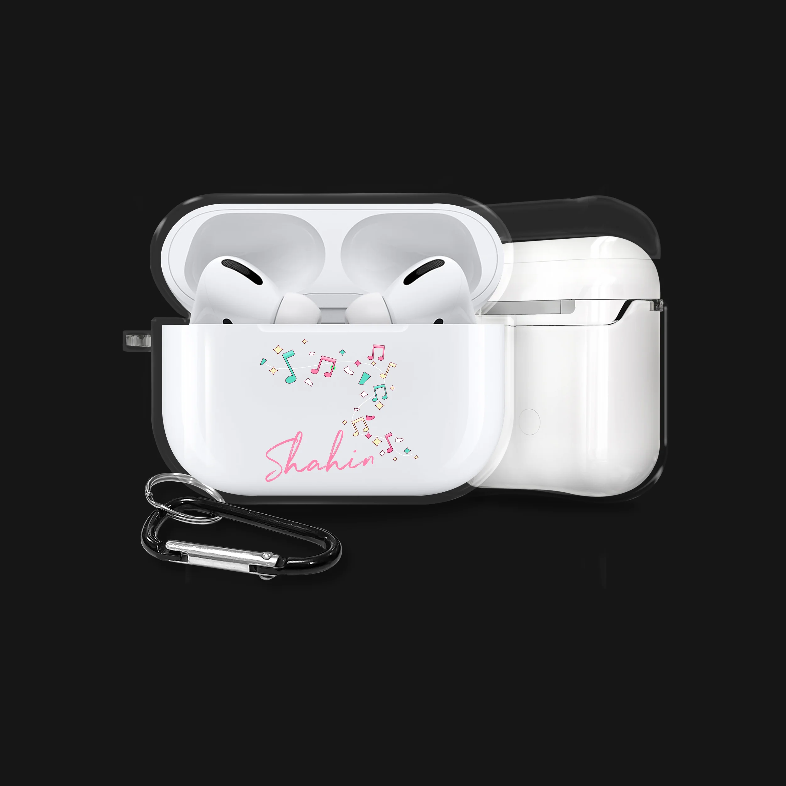 Pastel Music Airpods Name case - Image 3