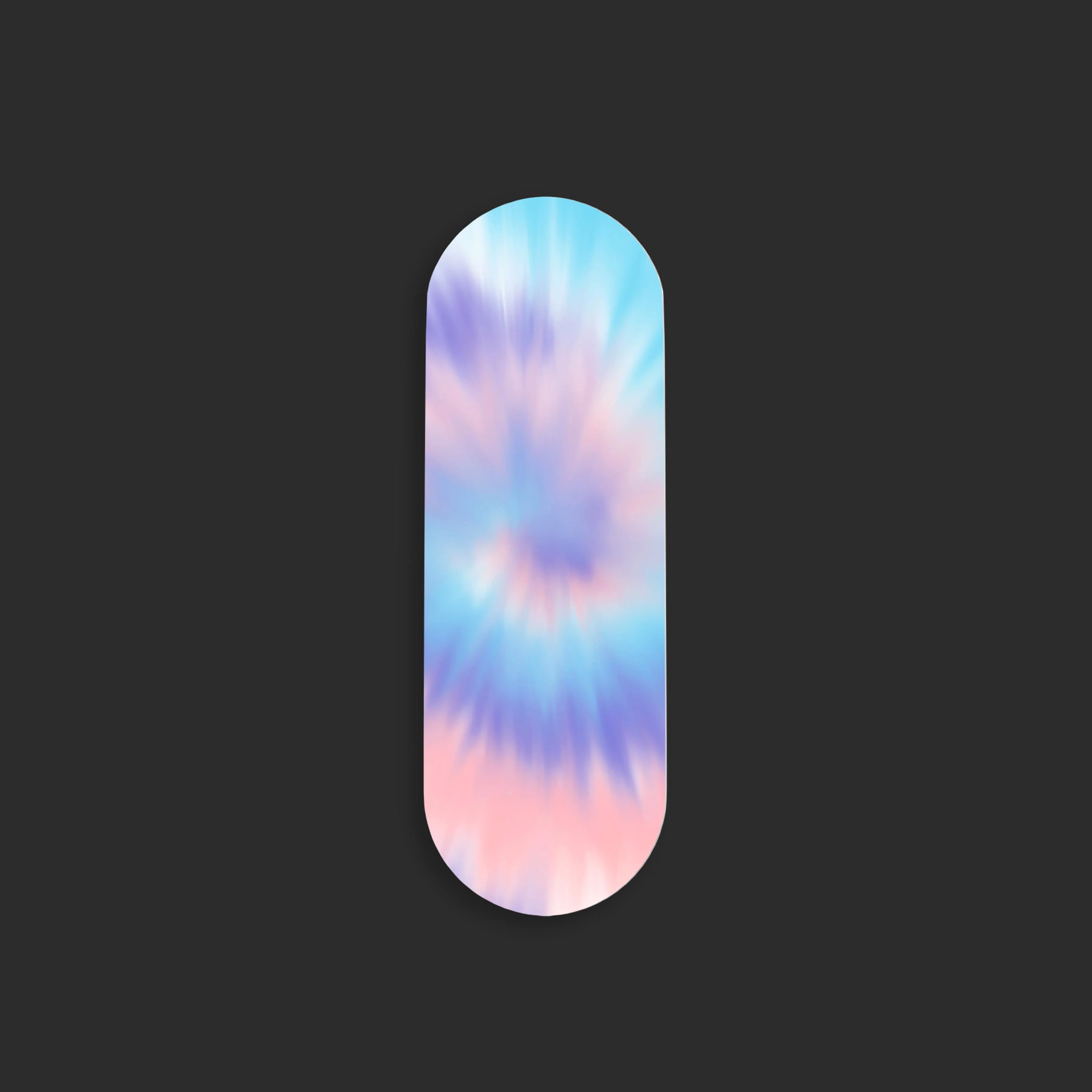 Peach Spiral Tie Dye Gripper