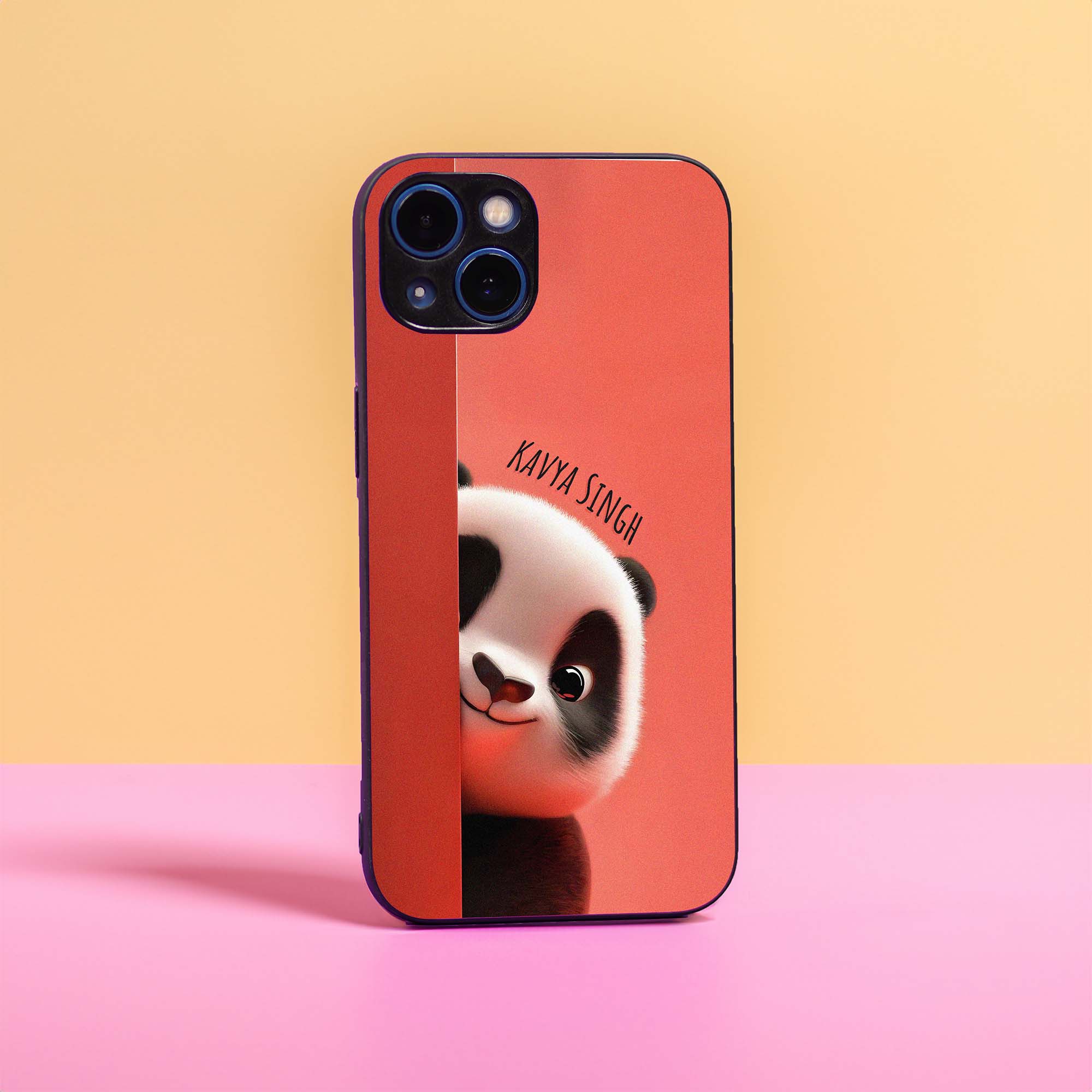 Peekaboo Panda Name Case