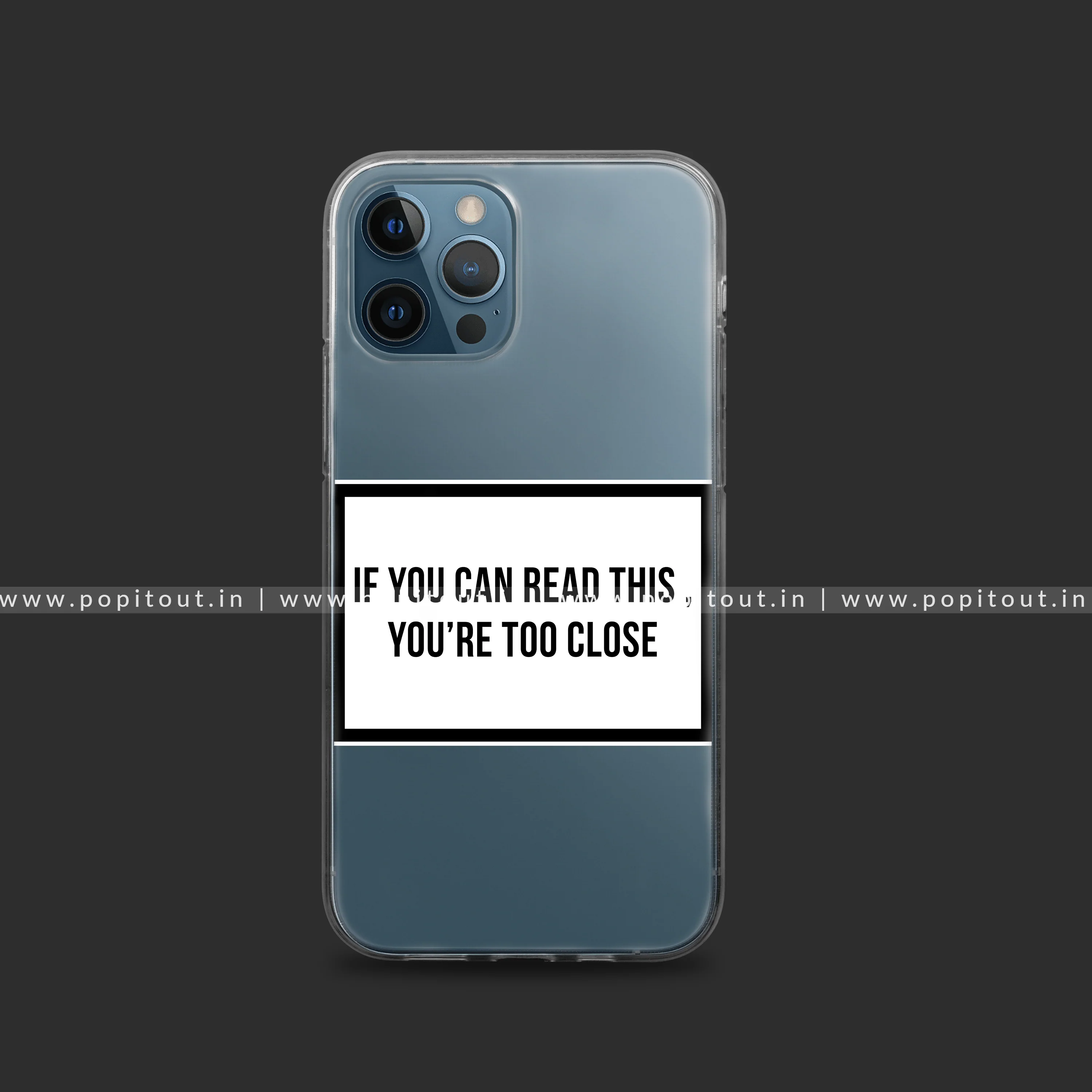 Personal Caution Silicon Clear Case - Image 2