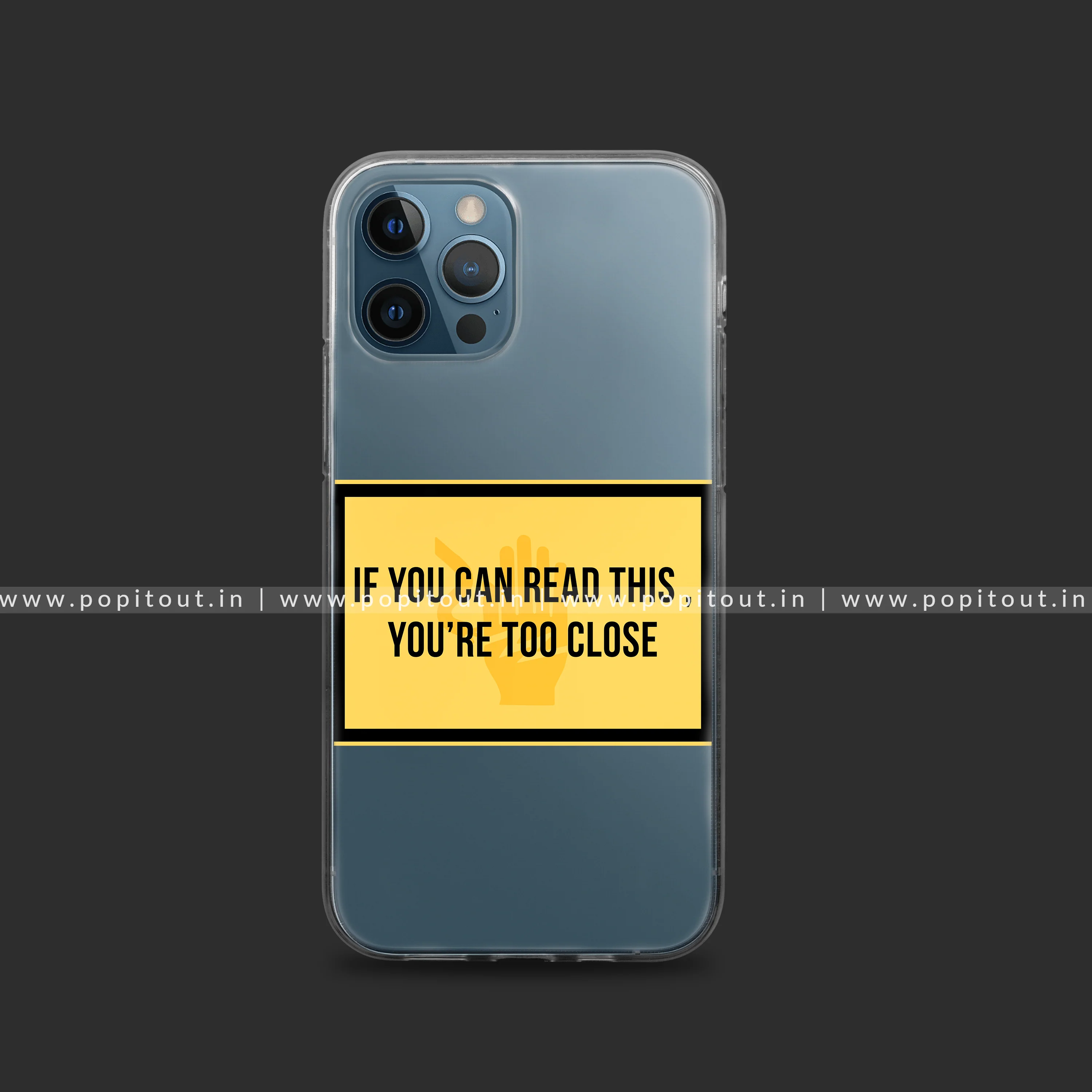 Personal Caution Silicon Clear Case - Image 3