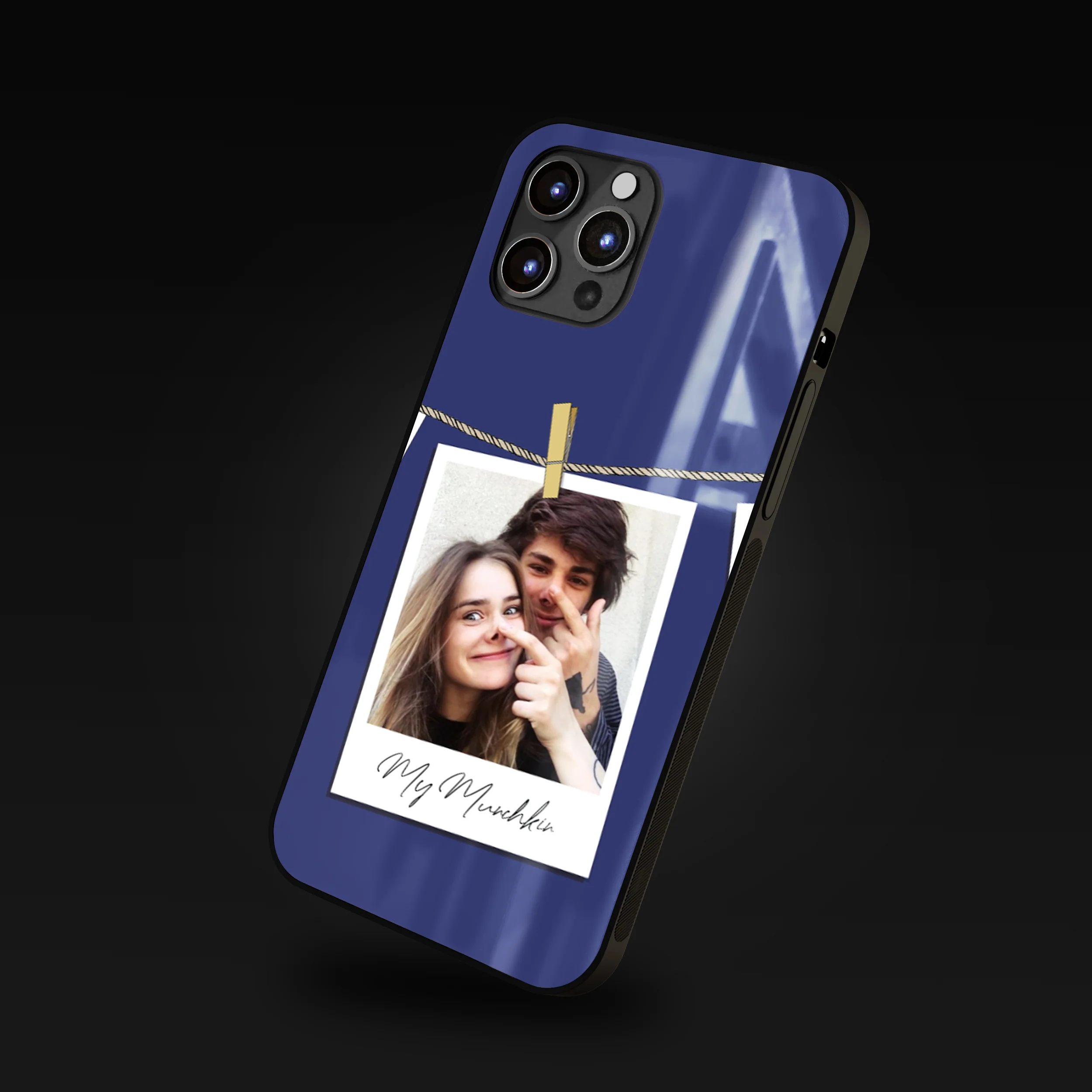 Instant Memory Photo Clip Frame Customized Phone Glass Case - Image 10