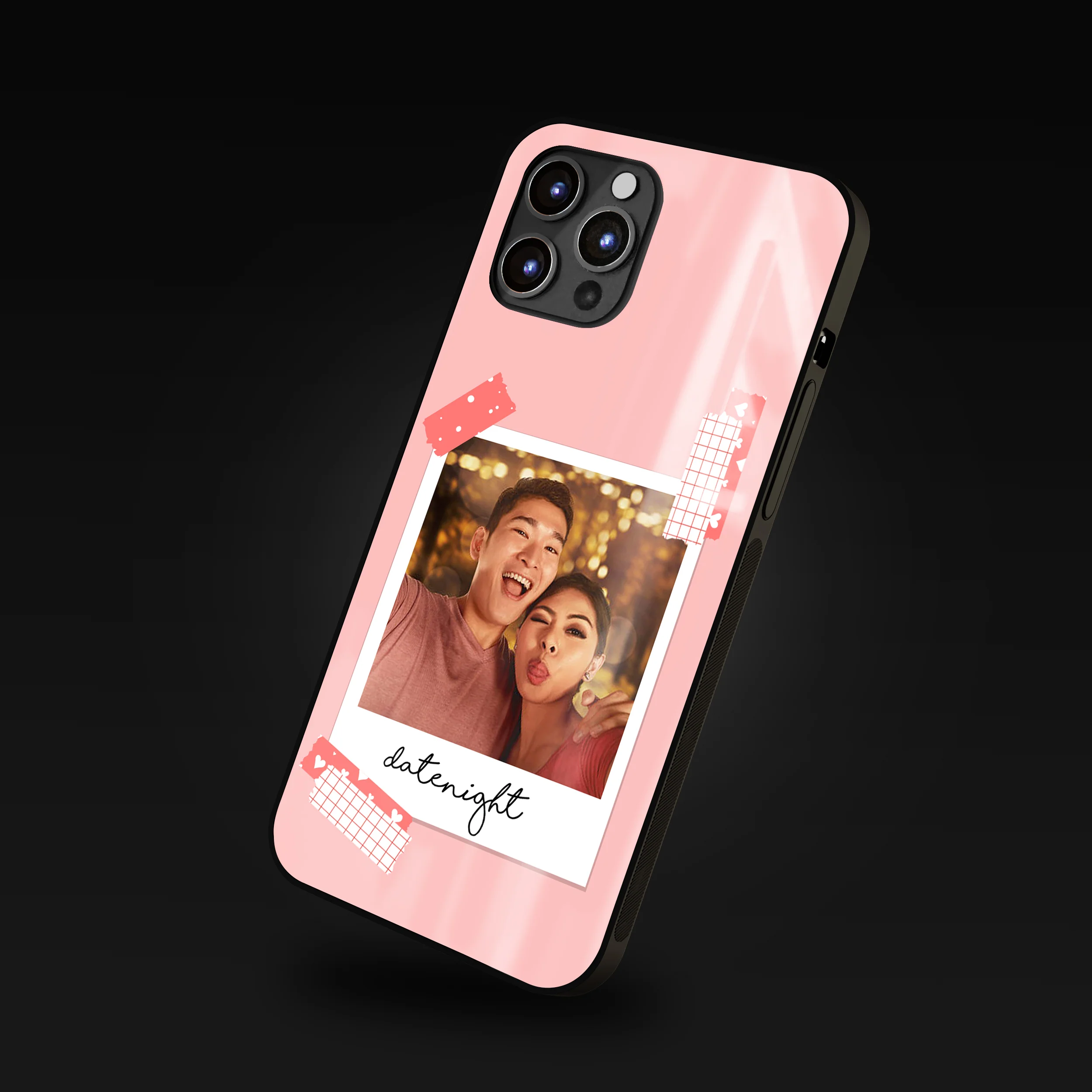 Instant Memory Photo Clip Frame Customized Phone Glass Case - Image 14