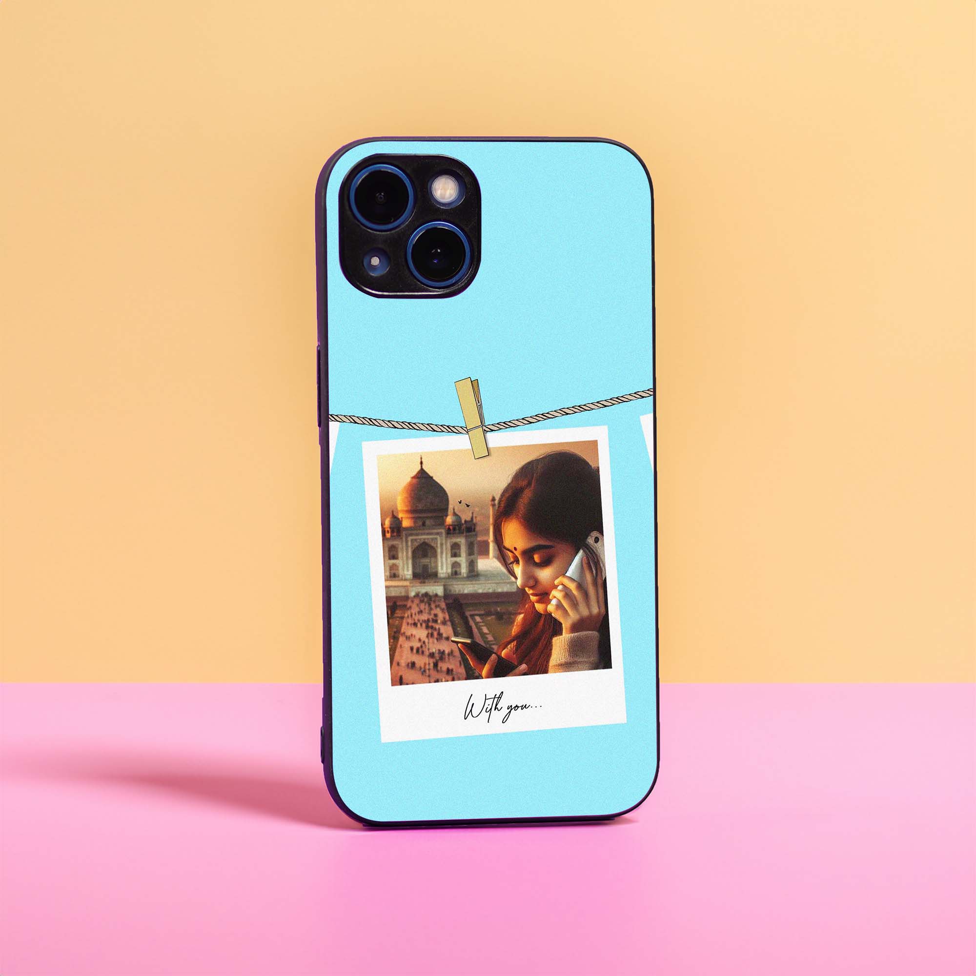 Personalized Photo Clip Frame Customized Phone Case - Image 3