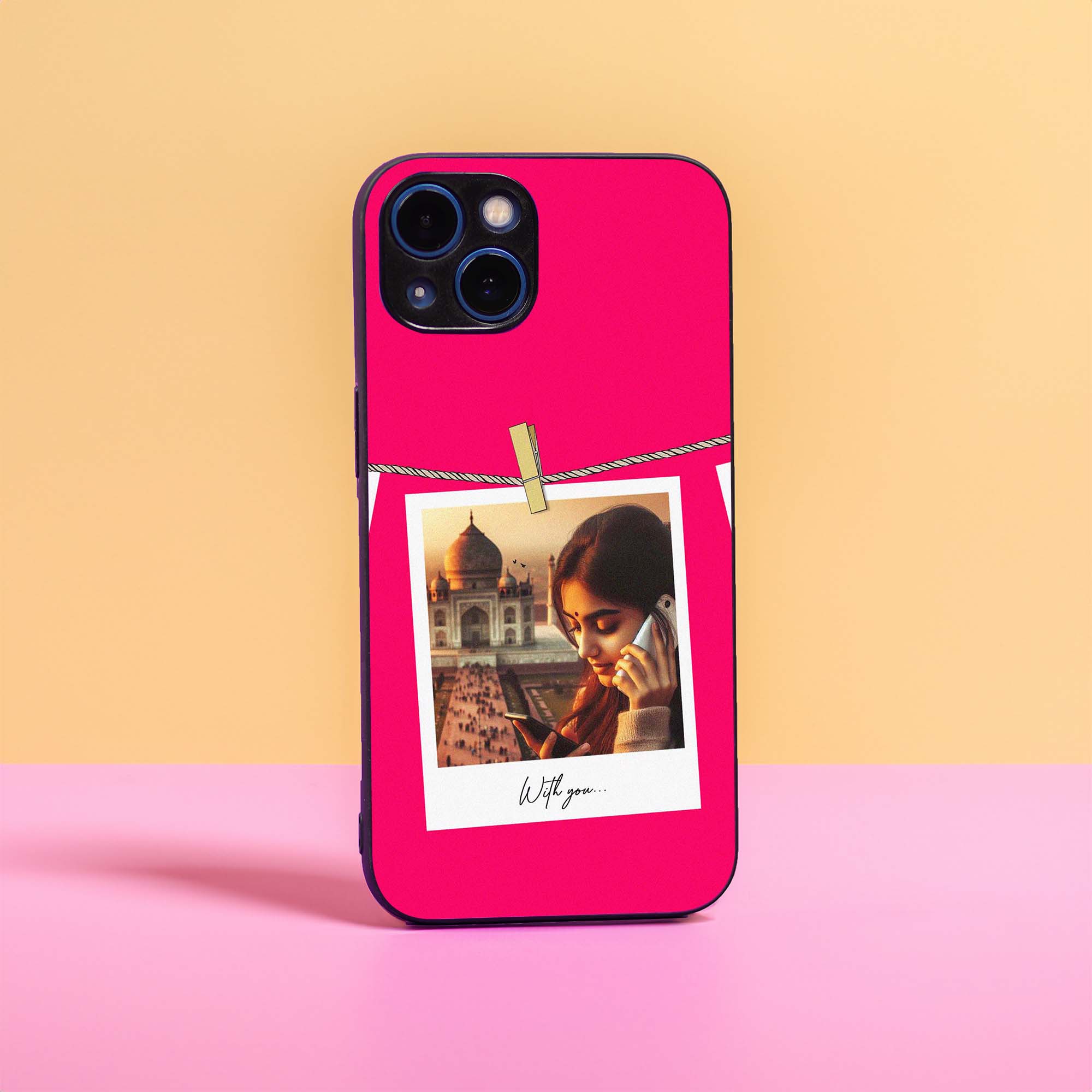 Personalized Photo Clip Frame Customized Phone Case - Image 4