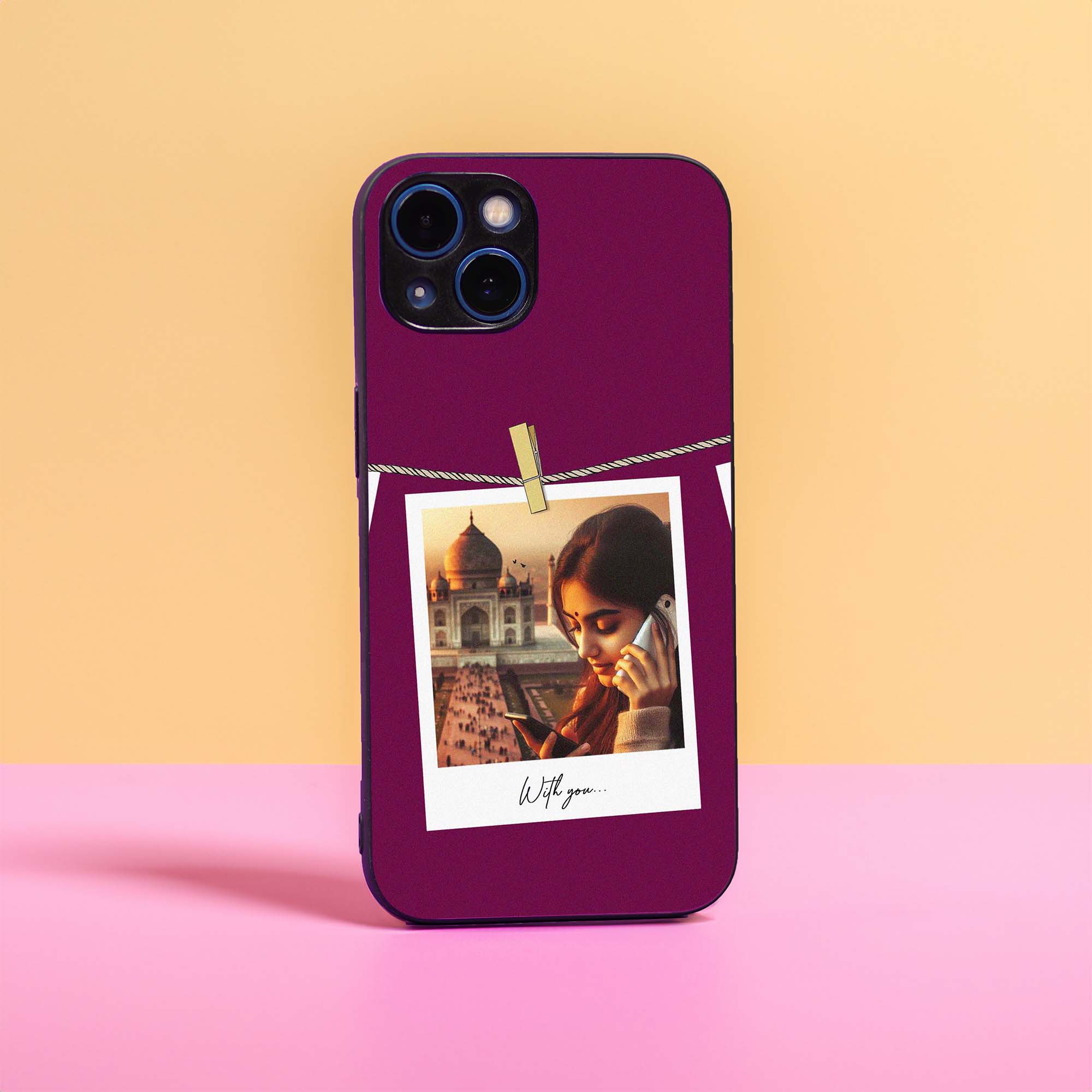 Personalized Photo Clip Frame Customized Phone Case - Image 5