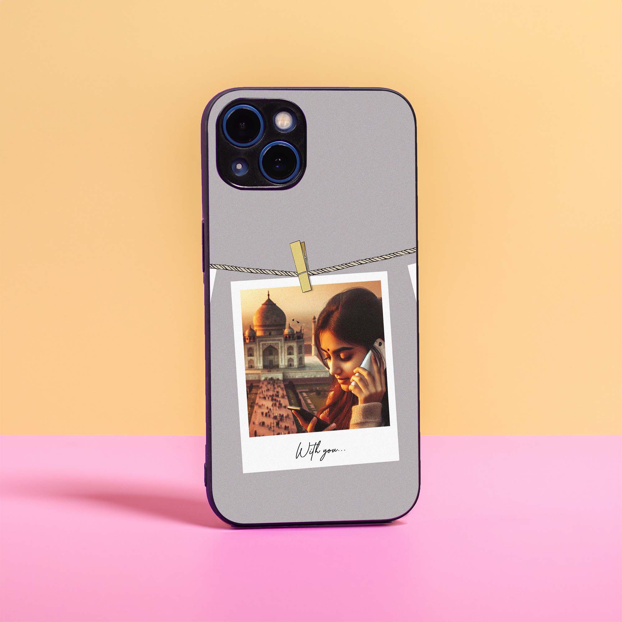 Personalized Photo Clip Frame Customized Phone Case - Image 7